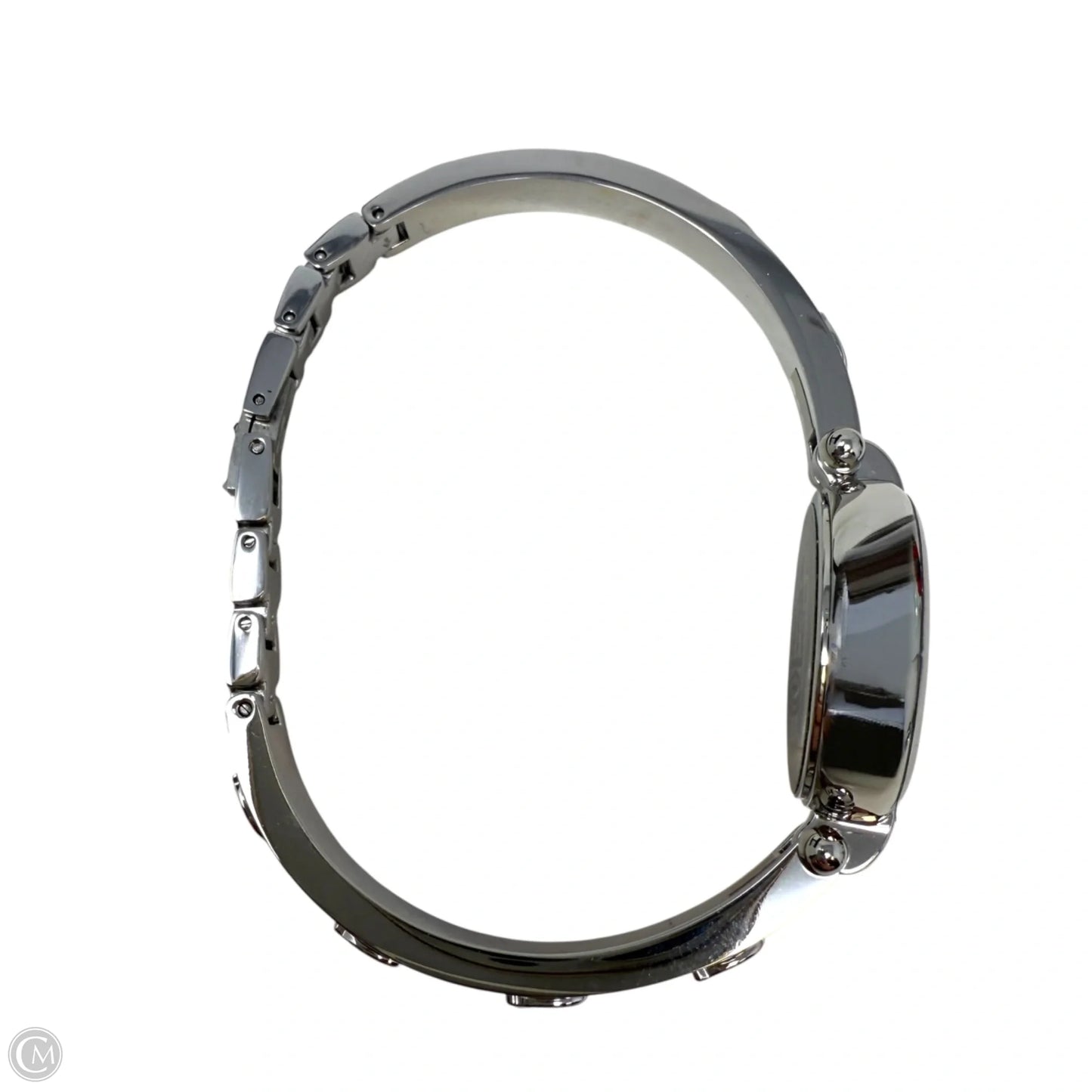 Cary Silver-tone Bangle Bracelet Watch Designer By Coach