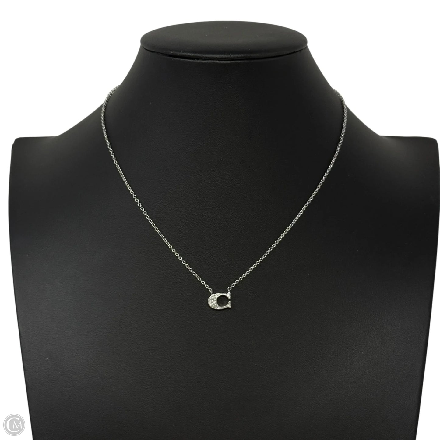 Pavé Signature Necklace Designer By Coach