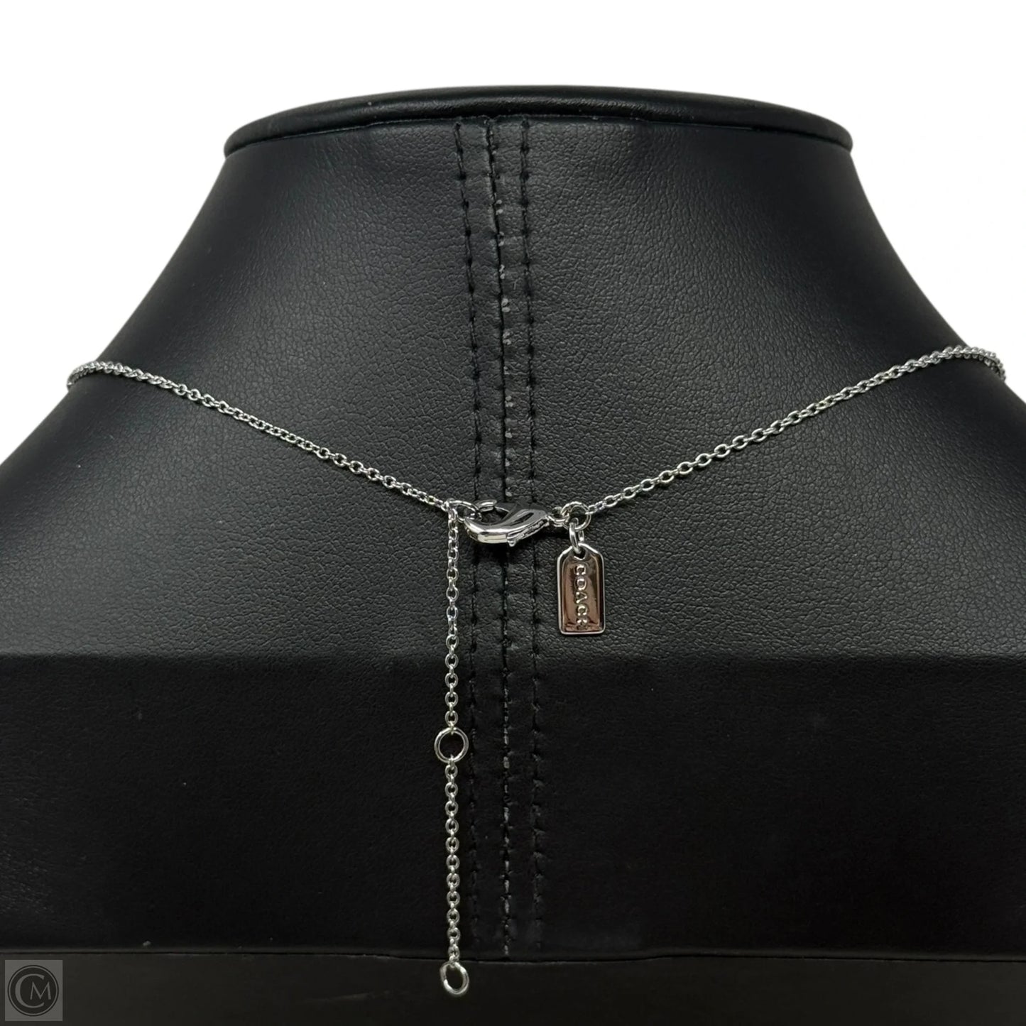 Pavé Signature Necklace Designer By Coach