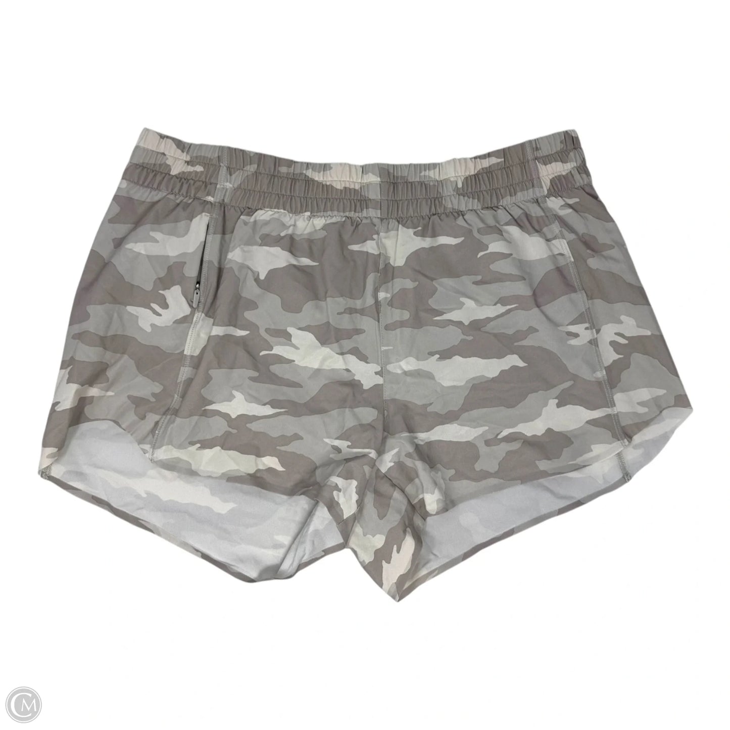 Athletic Shorts By Athleta In Camouflage Print, Size: M