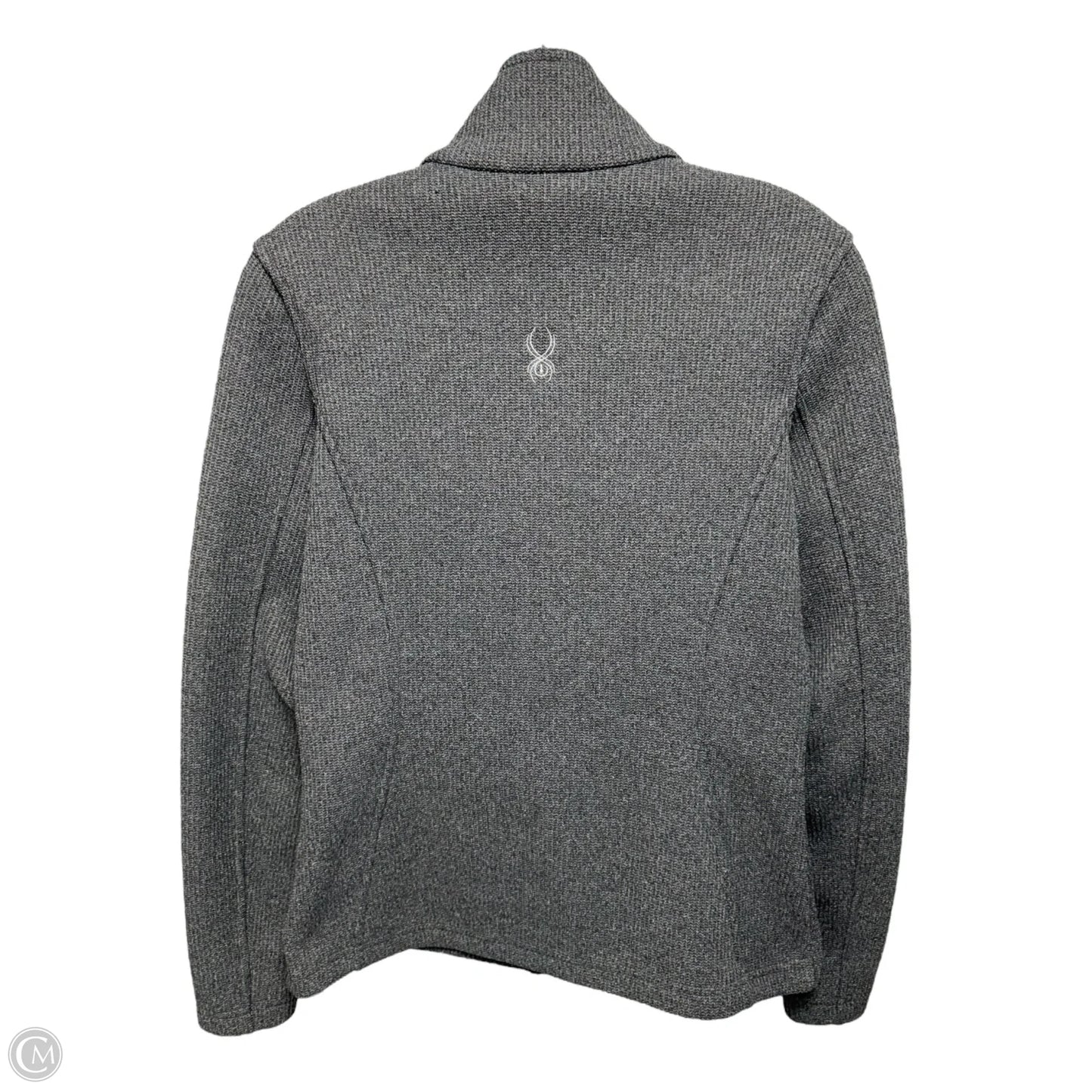 Athletic Jacket By Spyder In Grey, Size: S