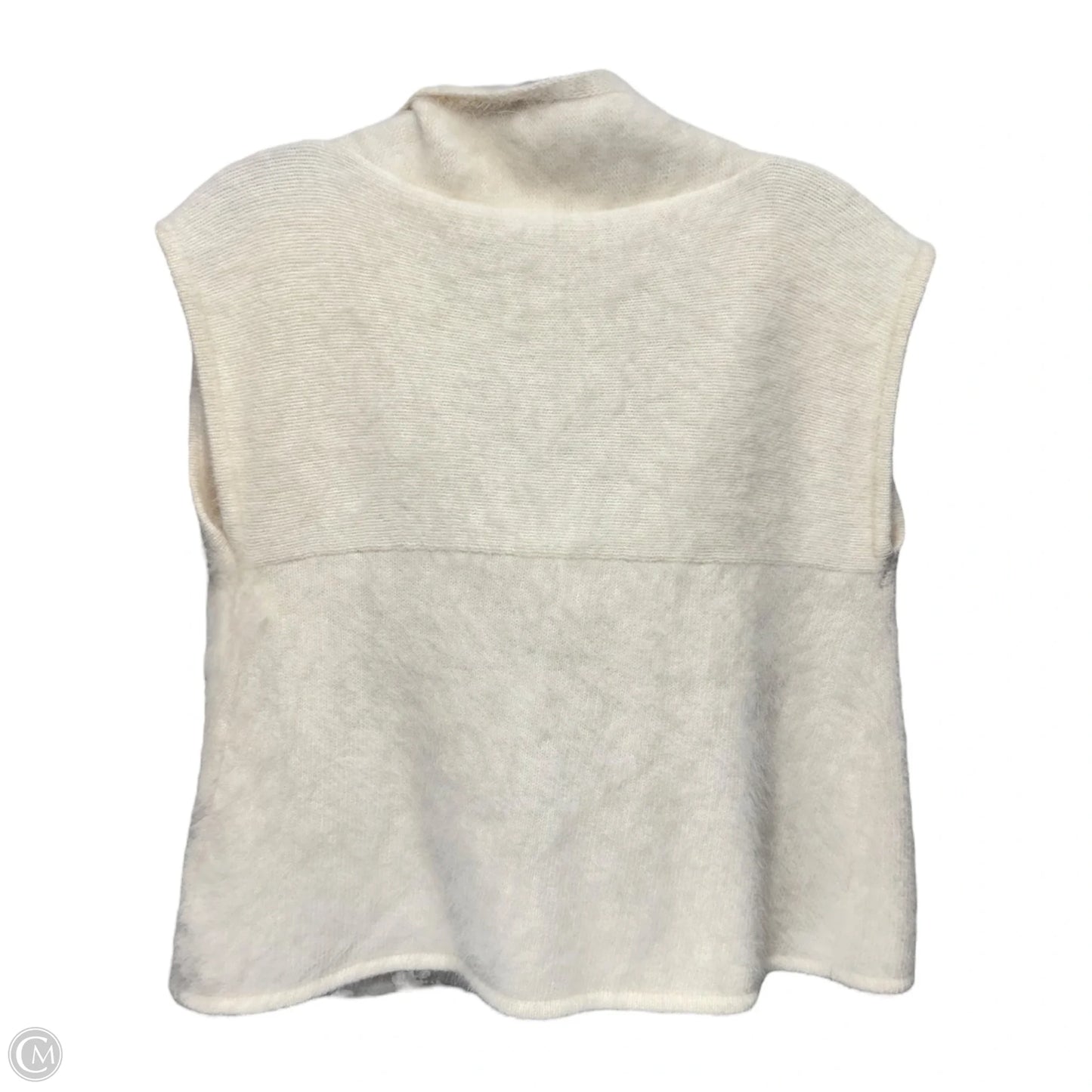 Angora Blend Sweater By Free People In Cream, Size: M