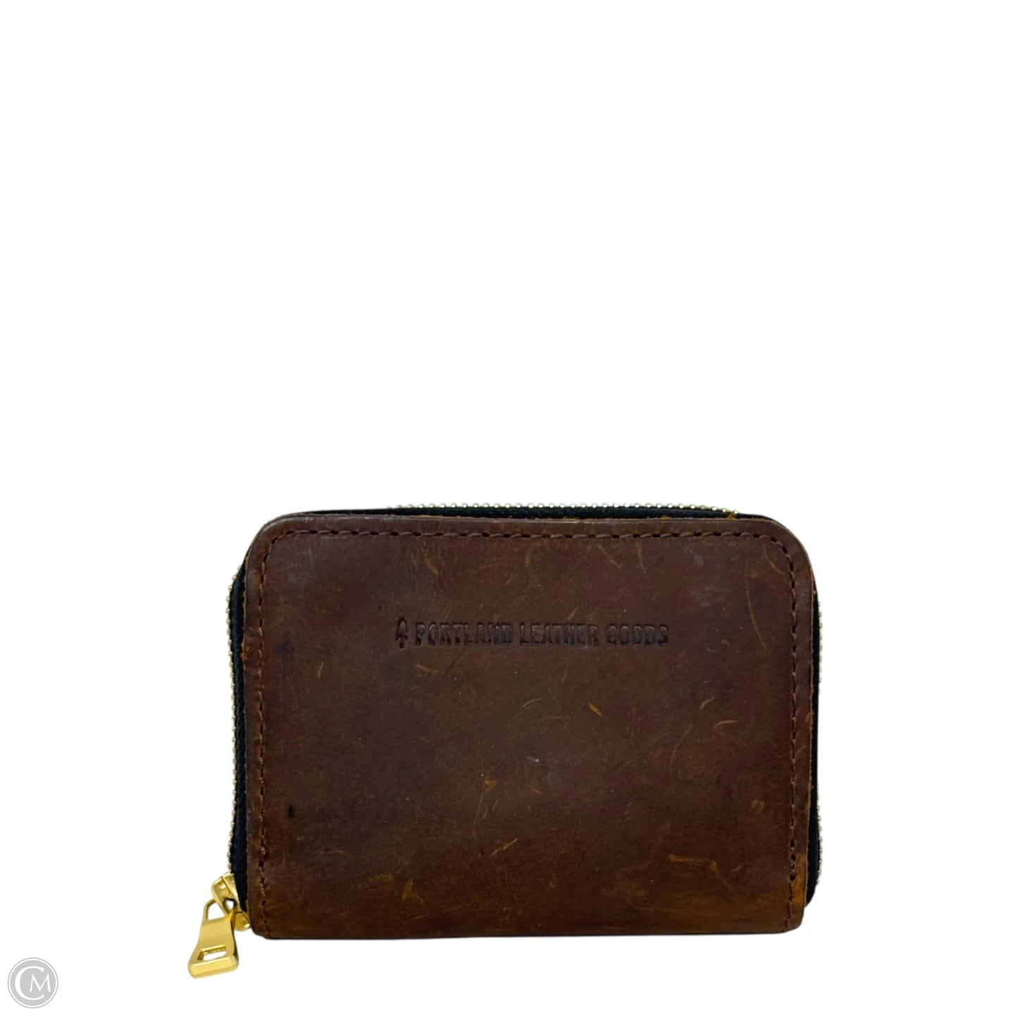Small Zip Wallet Leather By Portland Leather, Size: Small