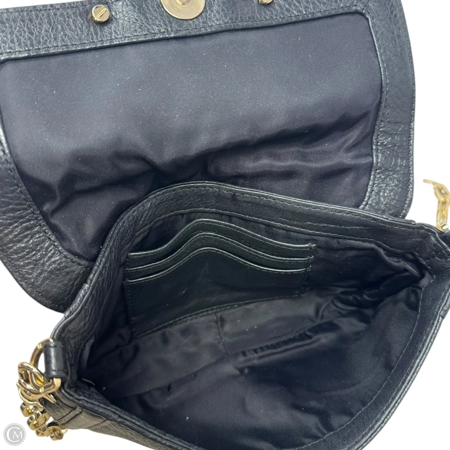 Amanda Foldover Crossbody Handbag Designer By Tory Burch, Size: Small