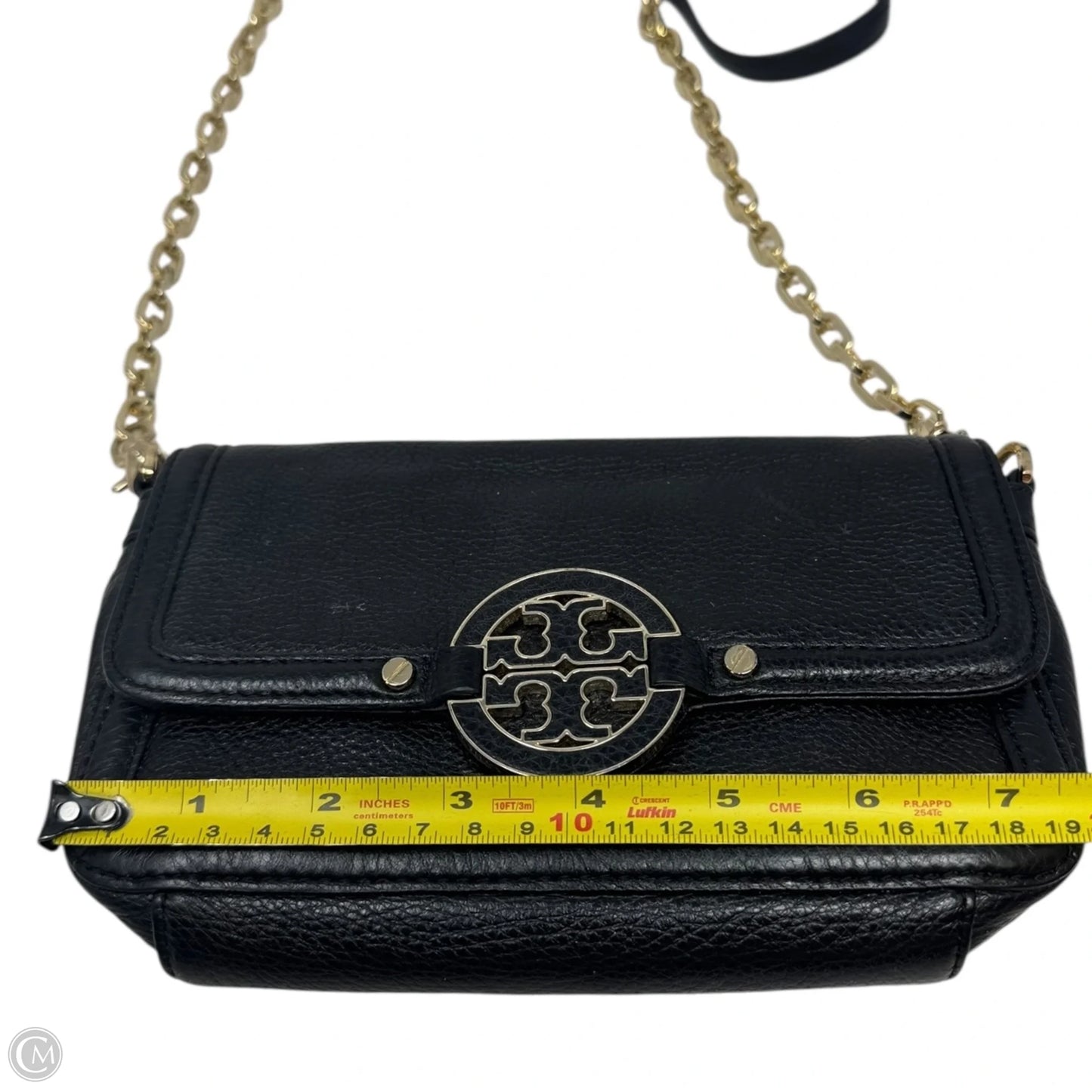 Amanda Foldover Crossbody Handbag Designer By Tory Burch, Size: Small