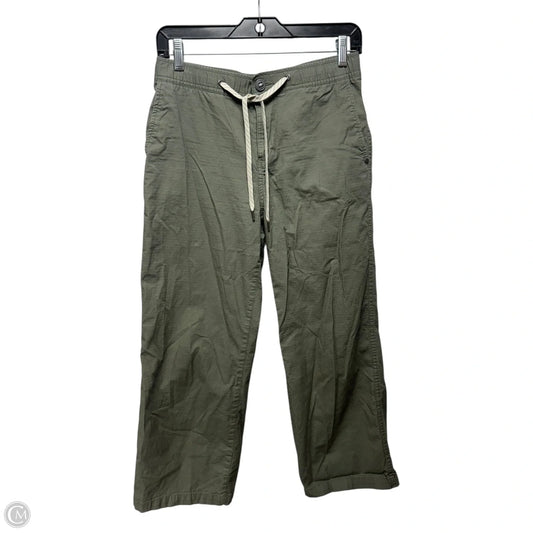Pants Cropped By Vuori In Green, Size: S