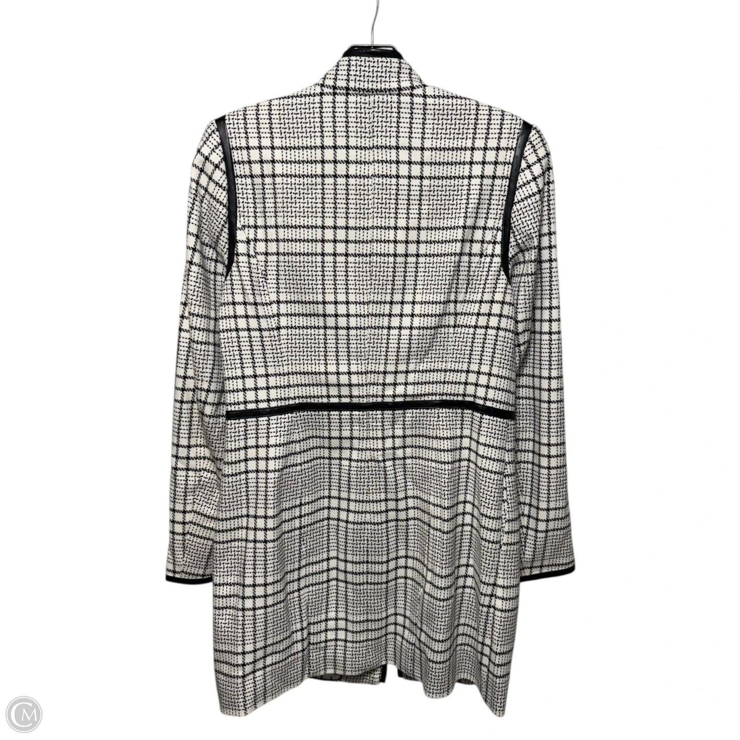 Long Jacket By White House Black Market In Black & White, Size: Xs