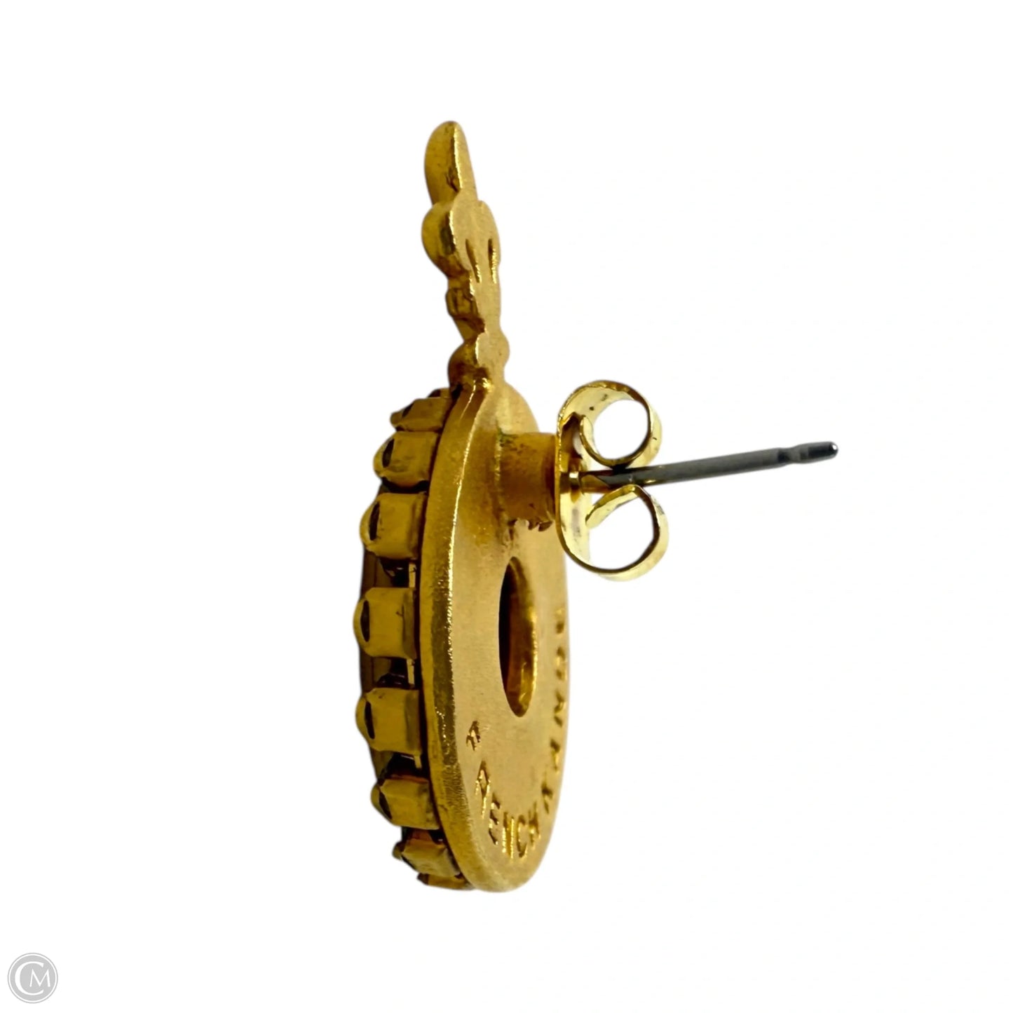 24K Gold Plated La Rochelle Austrian Crystal By French Kande