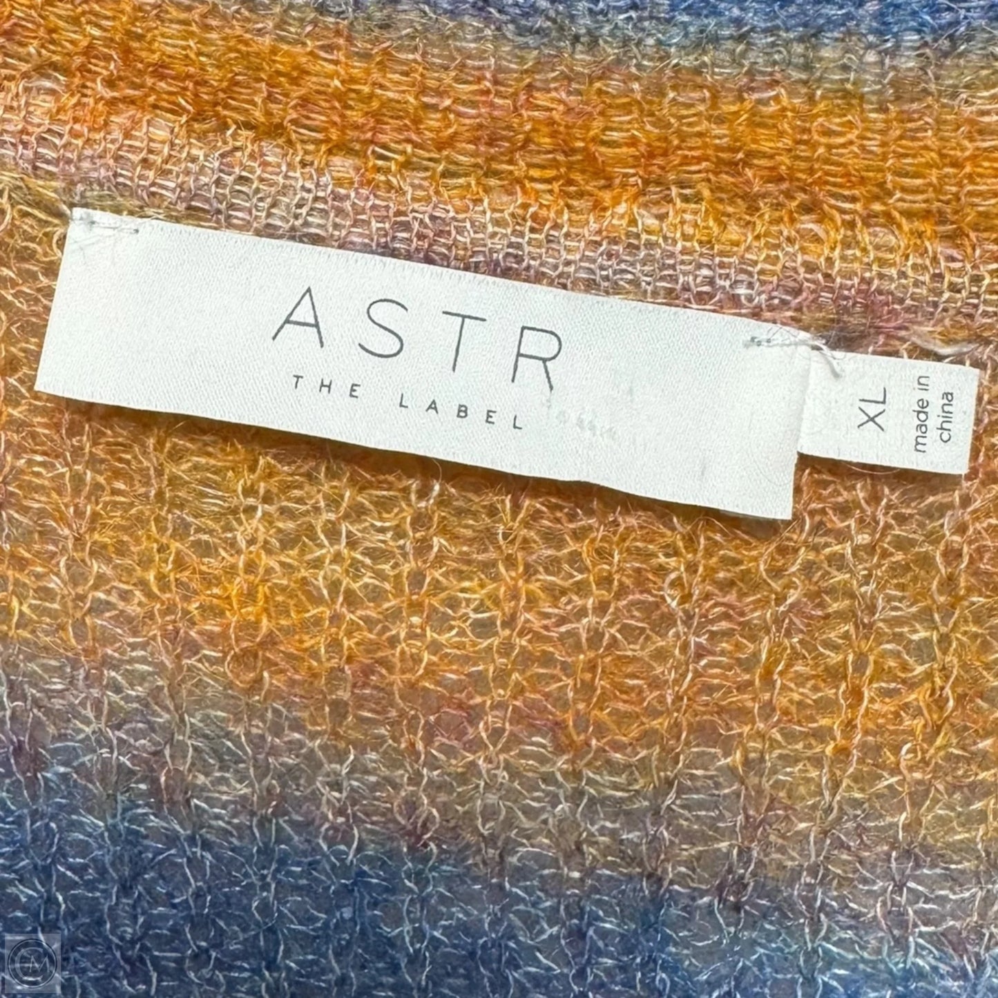 Mohair Blend Sweater By Astr In Multi-colored, Size: Xl