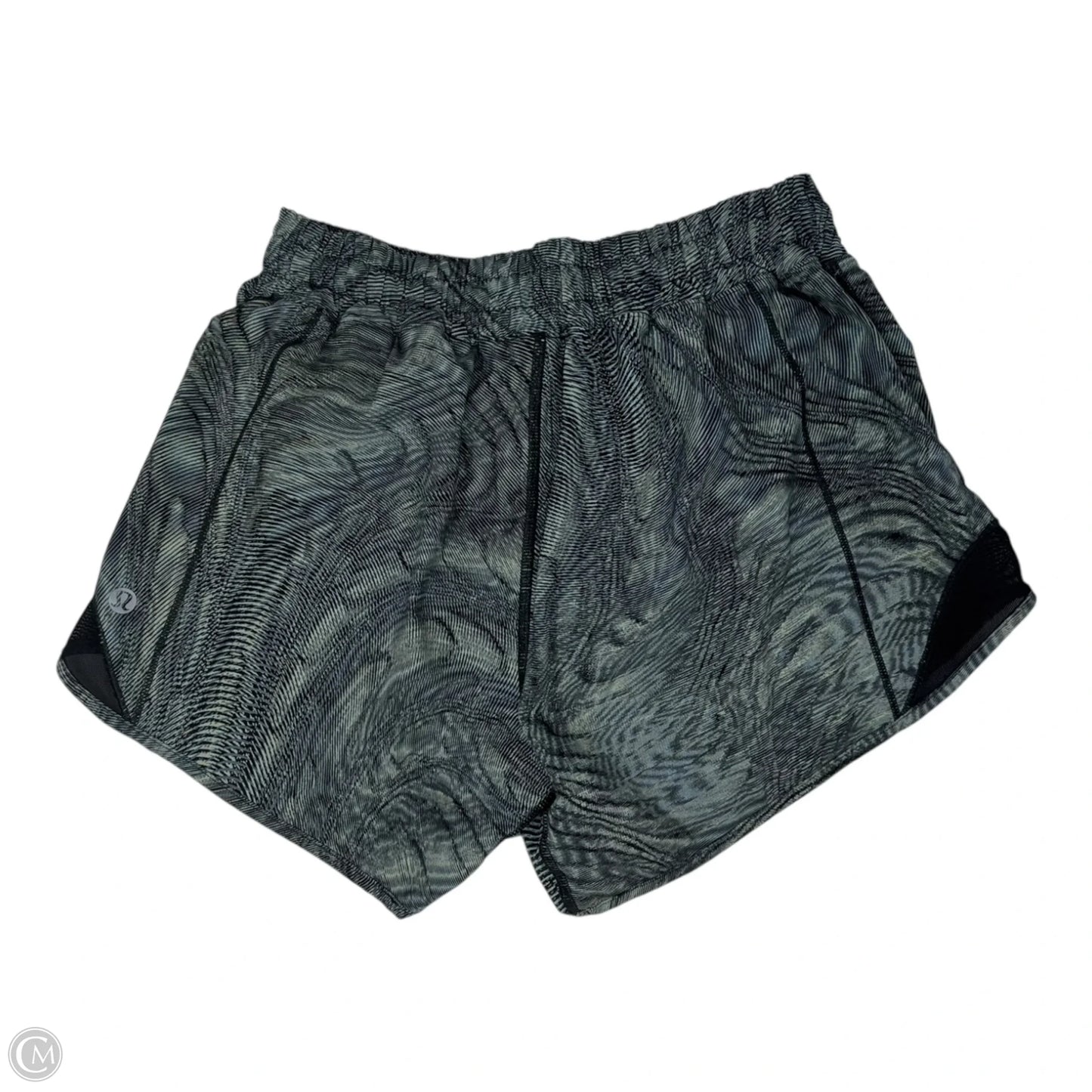 Athletic Shorts By Lululemon In Green, Size: 4 Tall