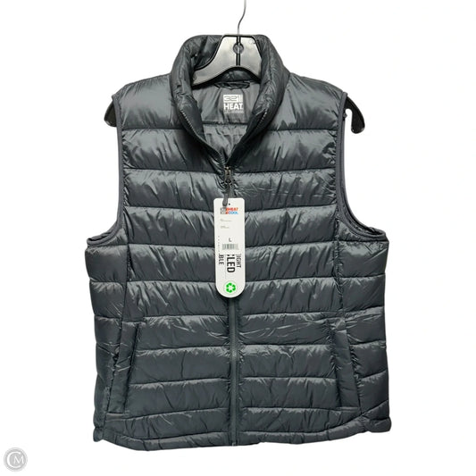 Vest Puffer & Quilted By 32 Degrees In Grey, Size: L