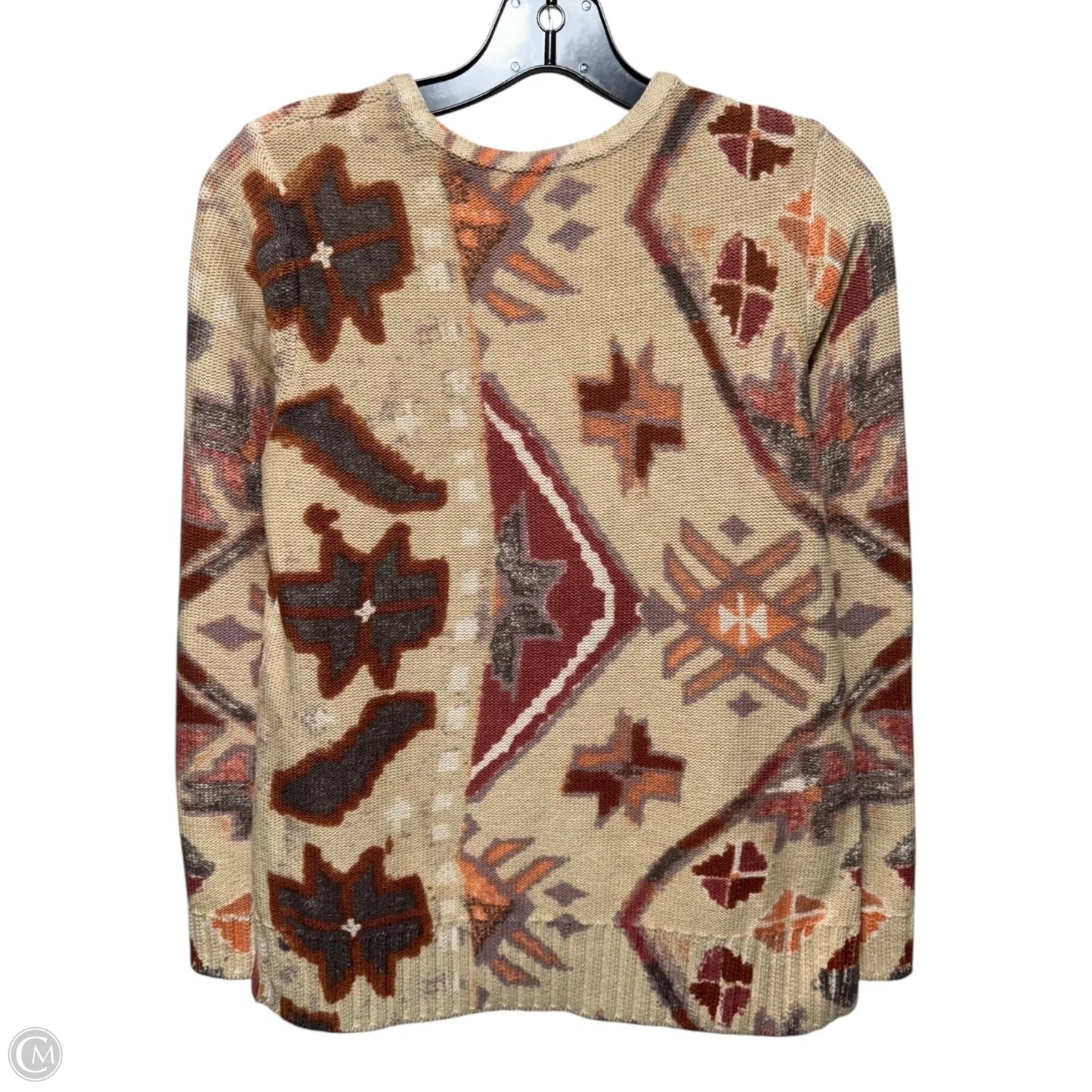 Sweater By Coldwater Creek In Tan, Size: Xs