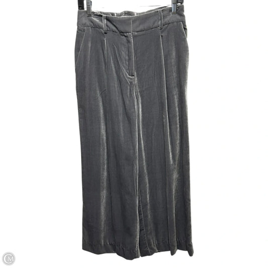 Pants Cropped By Loft In Grey, Size: 4