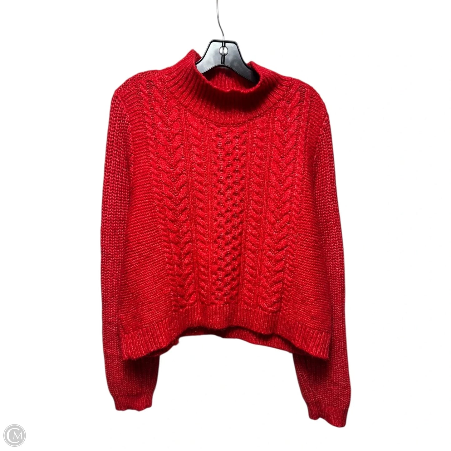 Sweater By Loft In Red, Size: L