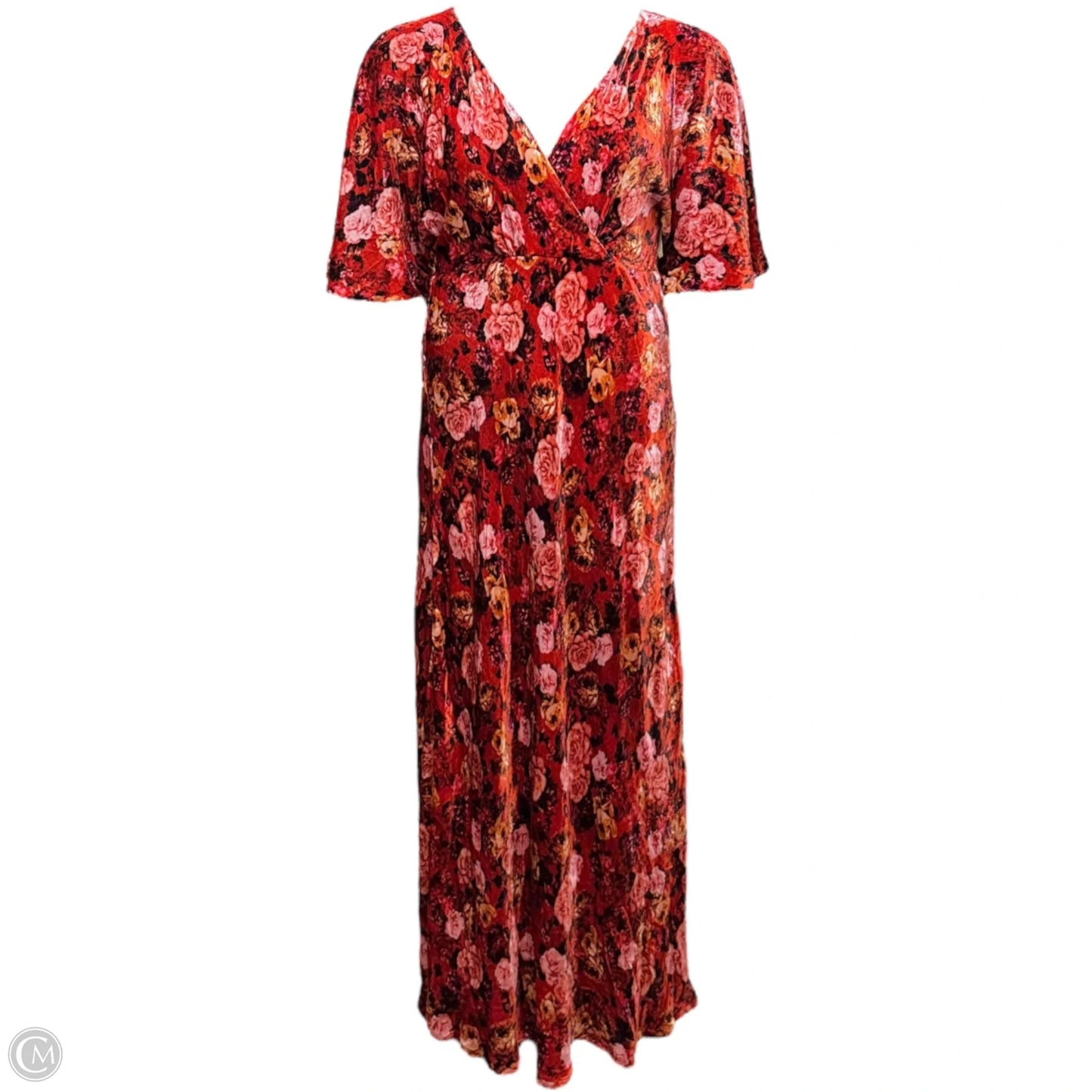 Alanis Silk Blend Maxi Dress By Johnny Was In Floral Print, Size: M