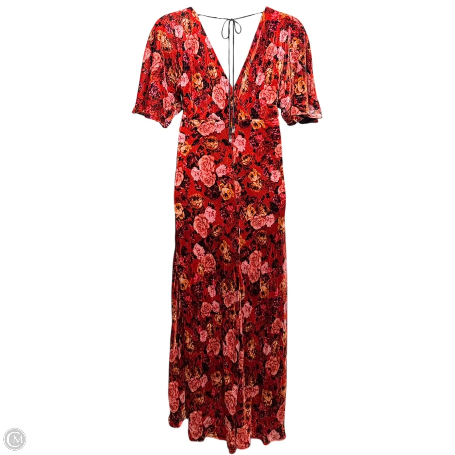 Alanis Silk Blend Maxi Dress By Johnny Was In Floral Print, Size: M
