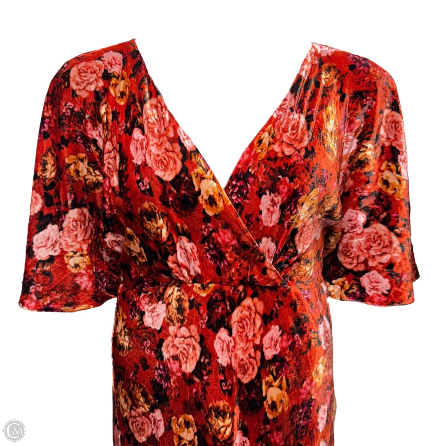 Alanis Silk Blend Maxi Dress By Johnny Was In Floral Print, Size: M