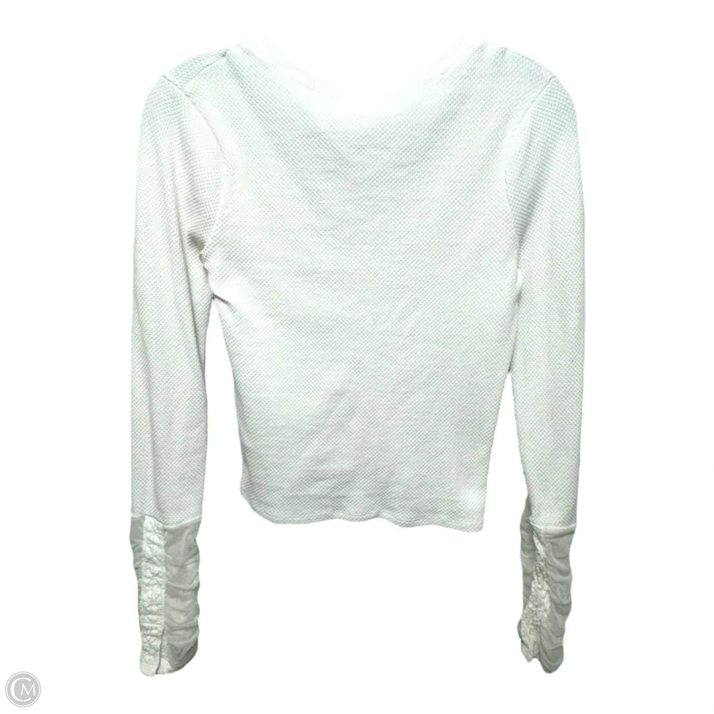 Top Long Sleeve By Free People In White, Size: S