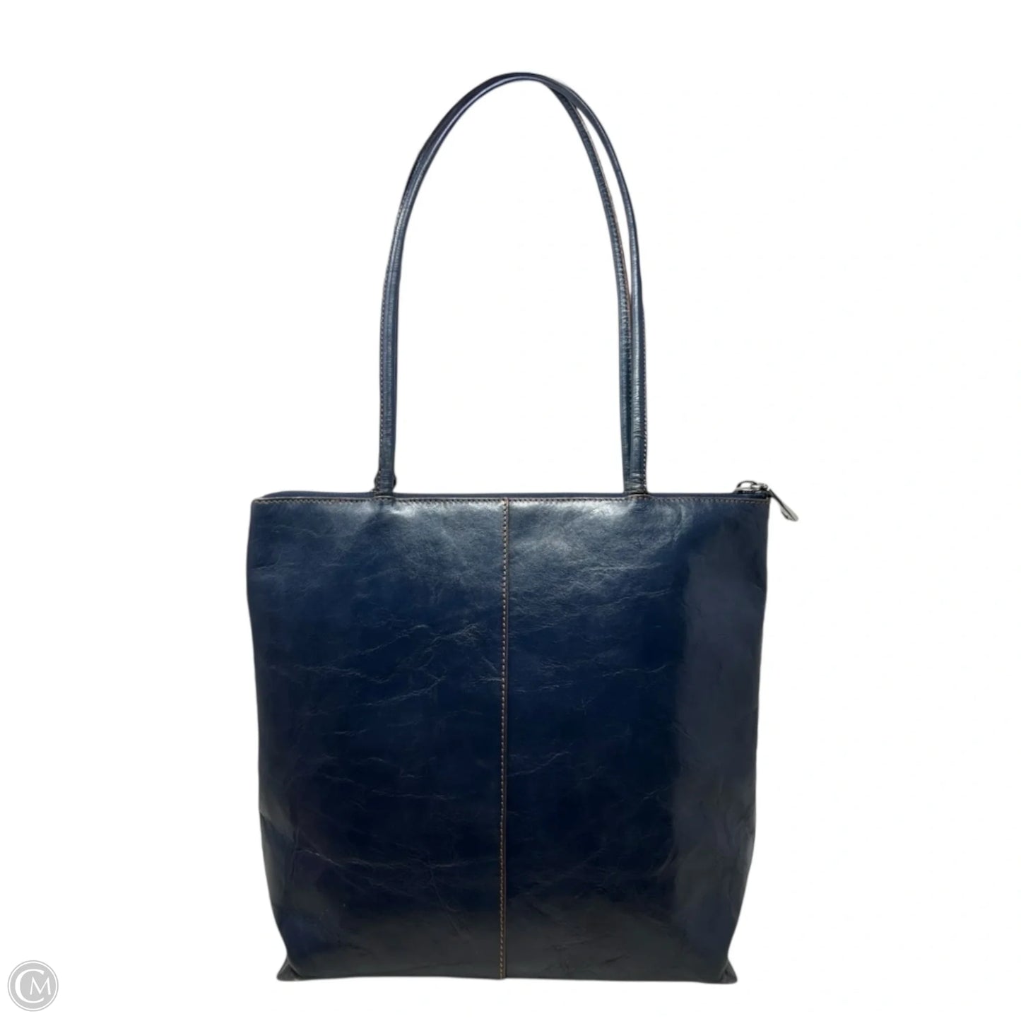 Handbag Leather By Hobo Intl, Size: Medium