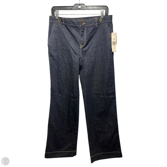 Jeans Straight By Lauren Jeans Co In Blue Denim, Size: 6