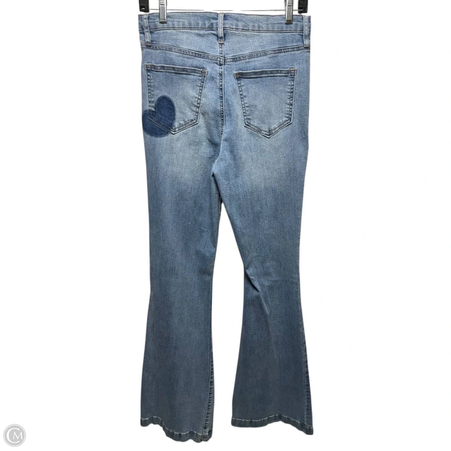 Jeans Flared By Altard State In Blue Denim, Size: 8