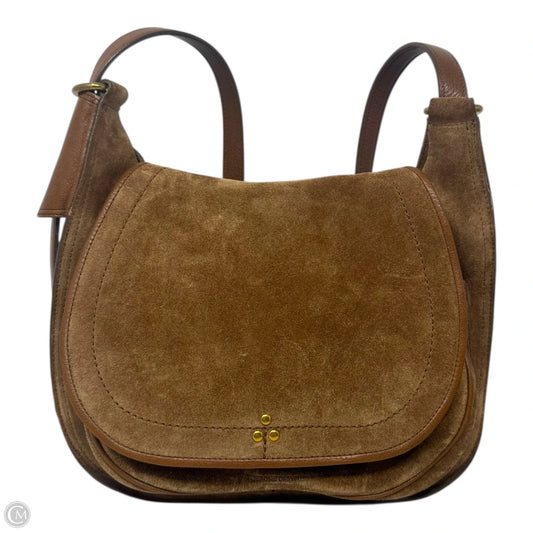 Philippe Suede Handbag Leather By Jerome Dreyfuss, Size: Medium
