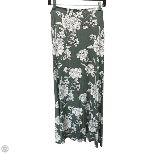 Skirt Maxi By Market & Spruce In Floral Print, Size: L