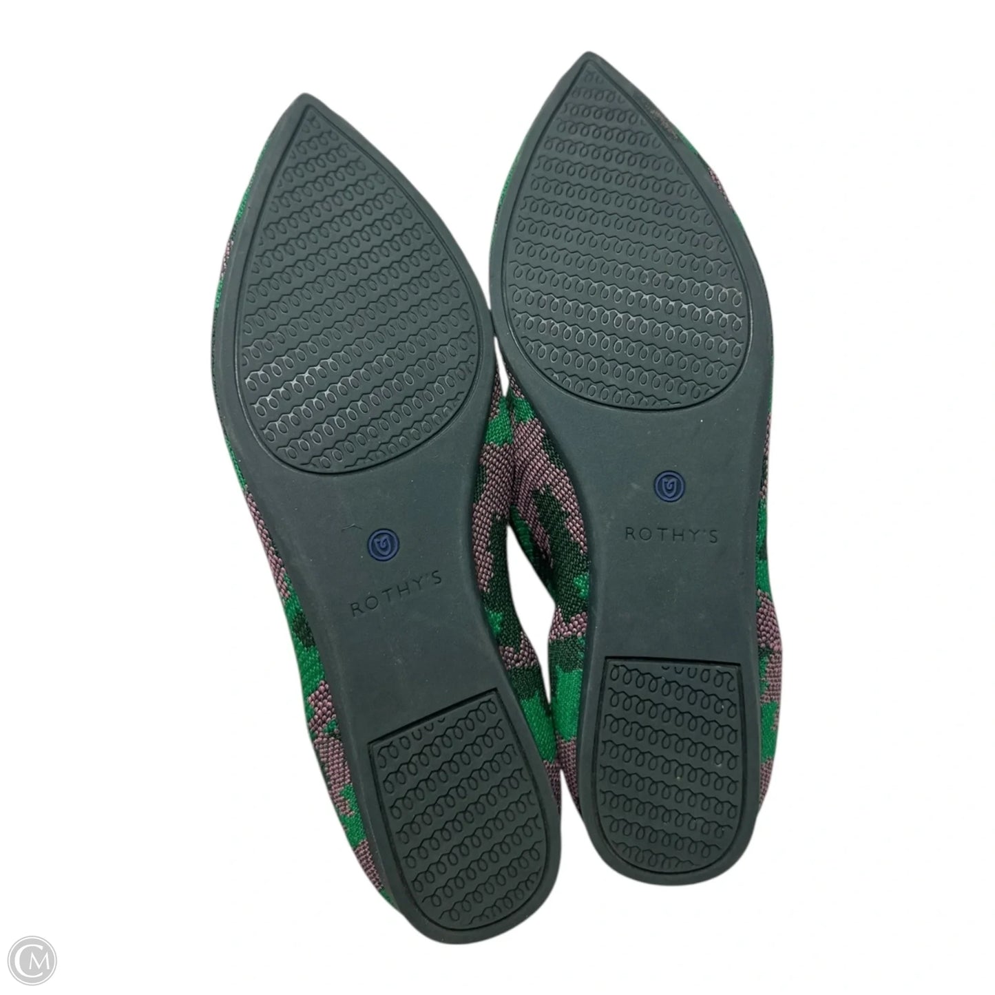 Limited Edition The Point Flats By Rothys In Botanicamo, Size: 10.5