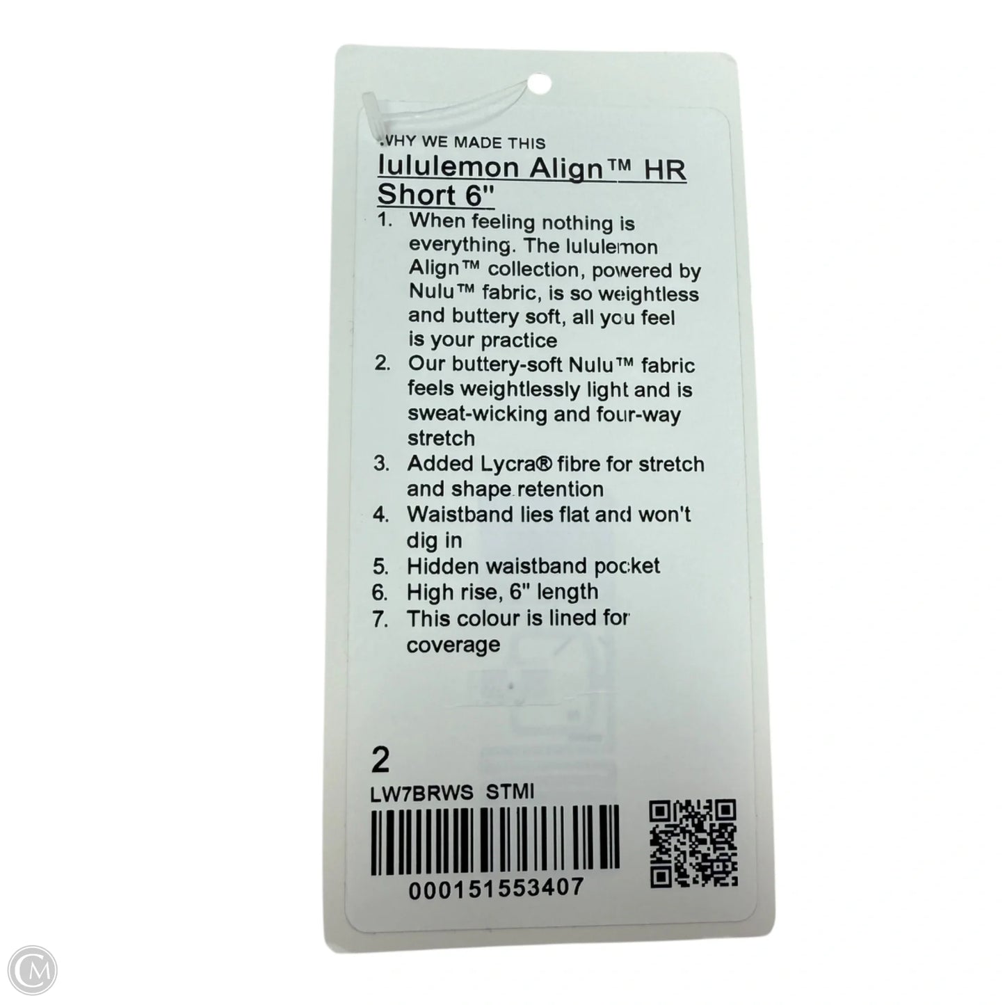 Align HR Shorts 6” By Lululemon In Pink, Size: 2