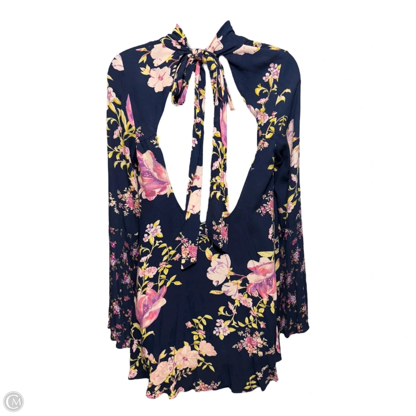 Tate Tunic Mini Dress By Free People In Midnight Combo, Size: S