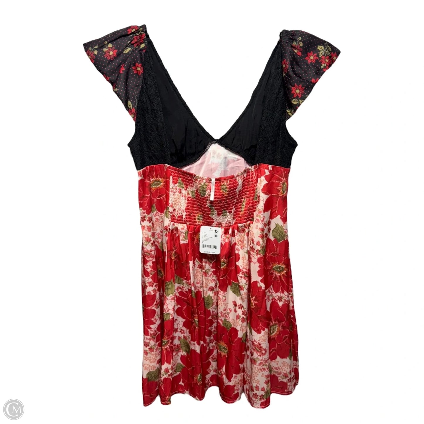 Aurora Mini Dress By Free People In Floral Print, Size: S