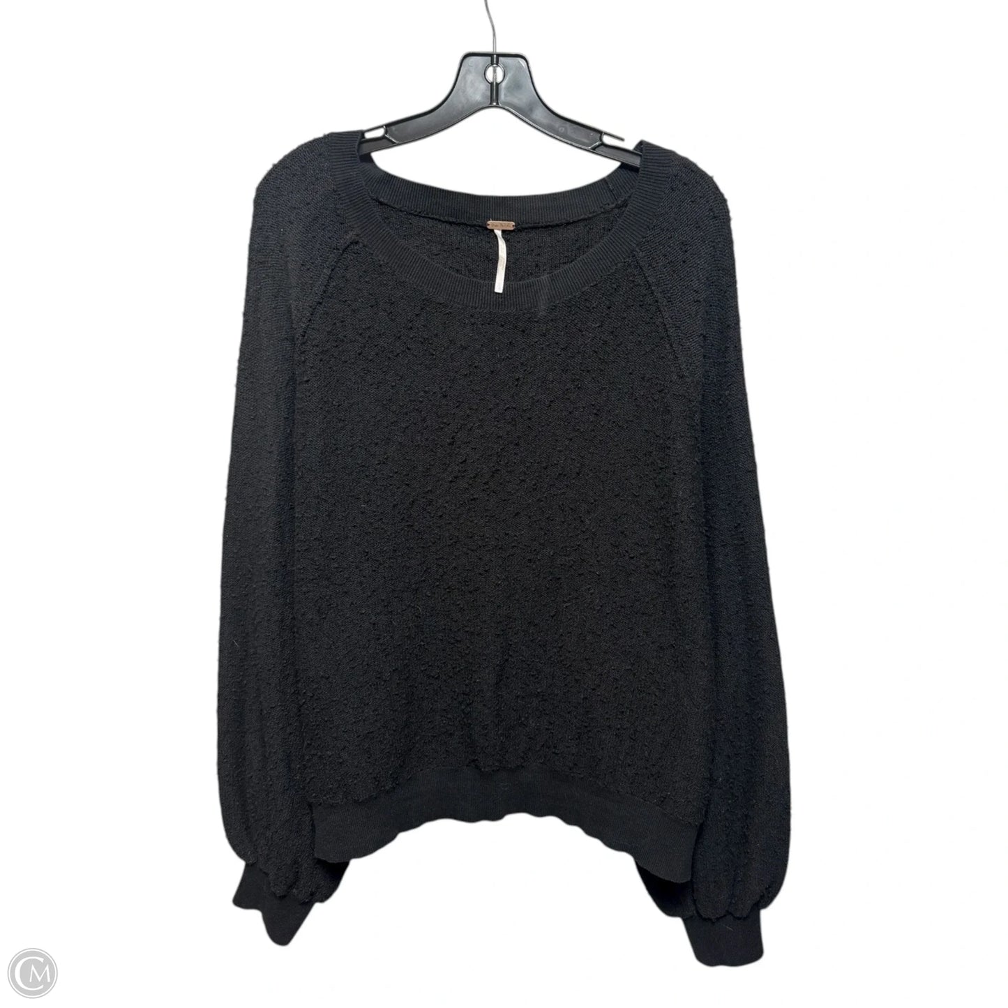 Found My Friend Pullover Sweater By Free People In Black, Size: L