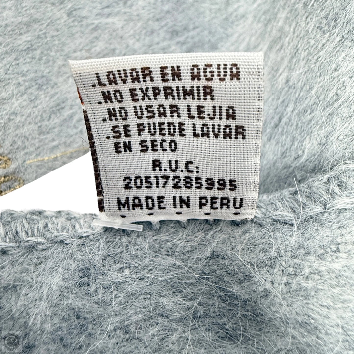 Alpaca Winter Scarf By Alpaca Camargo In Grey