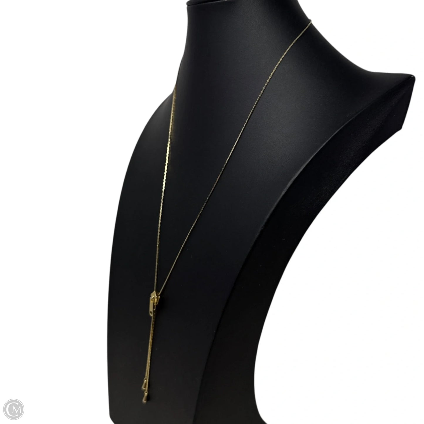 Zipper Lariat Necklace