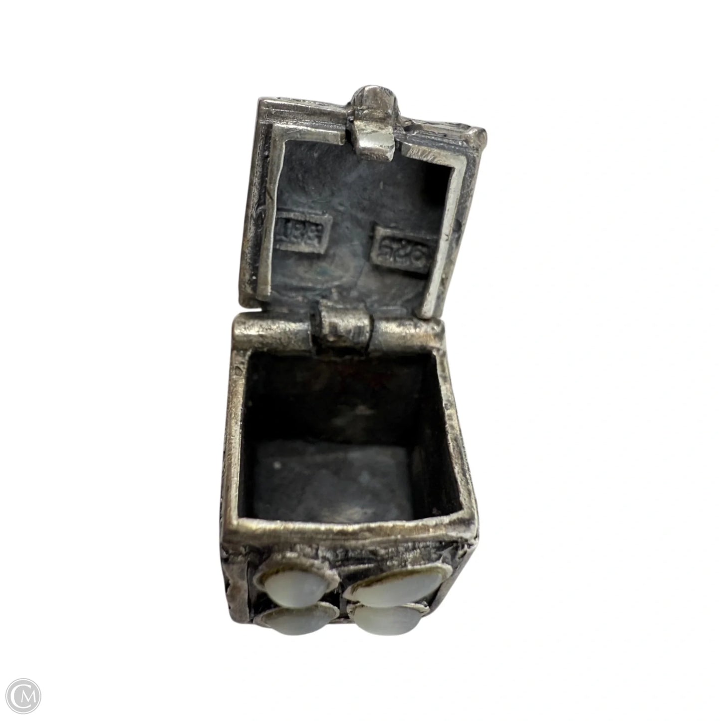 Sterling Silver Box Charm