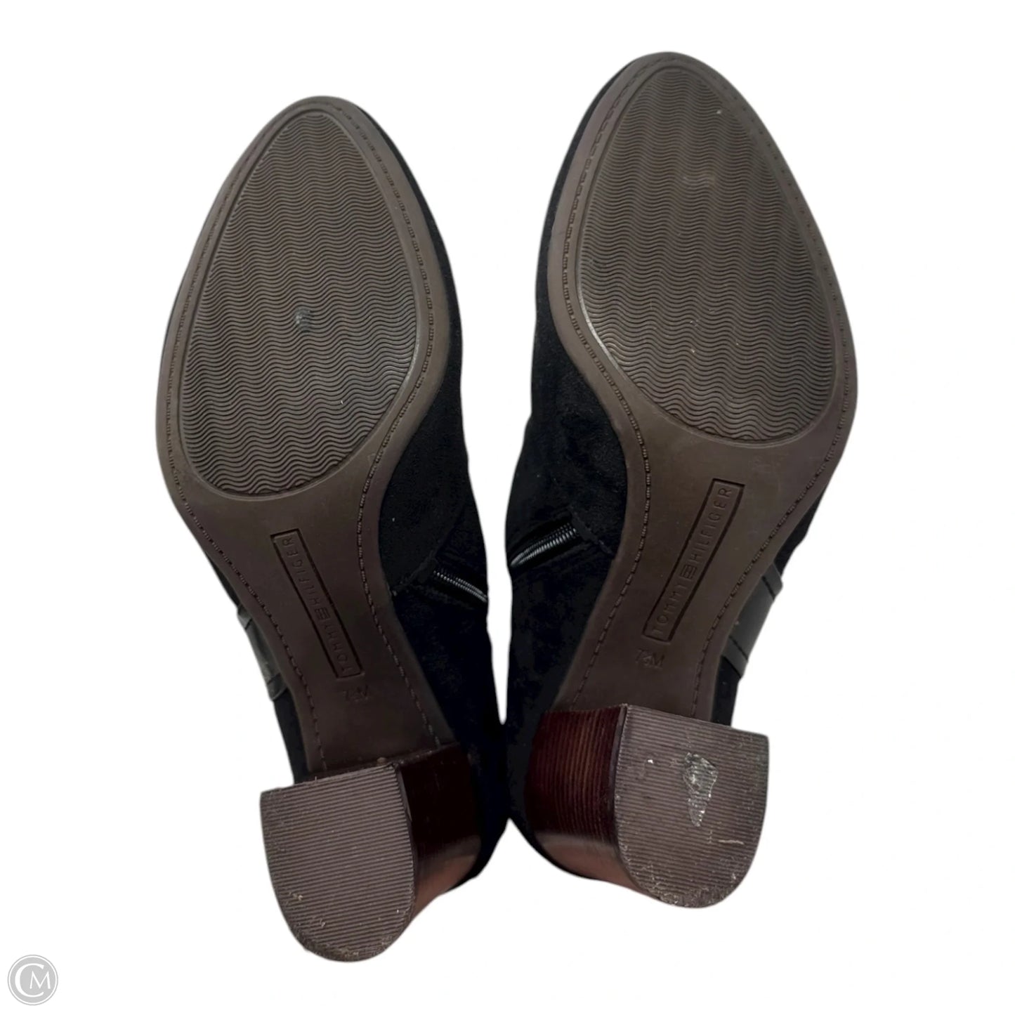 Domain 3 Ankle Boots By Tommy Hilfiger In Black, Size: 7.5