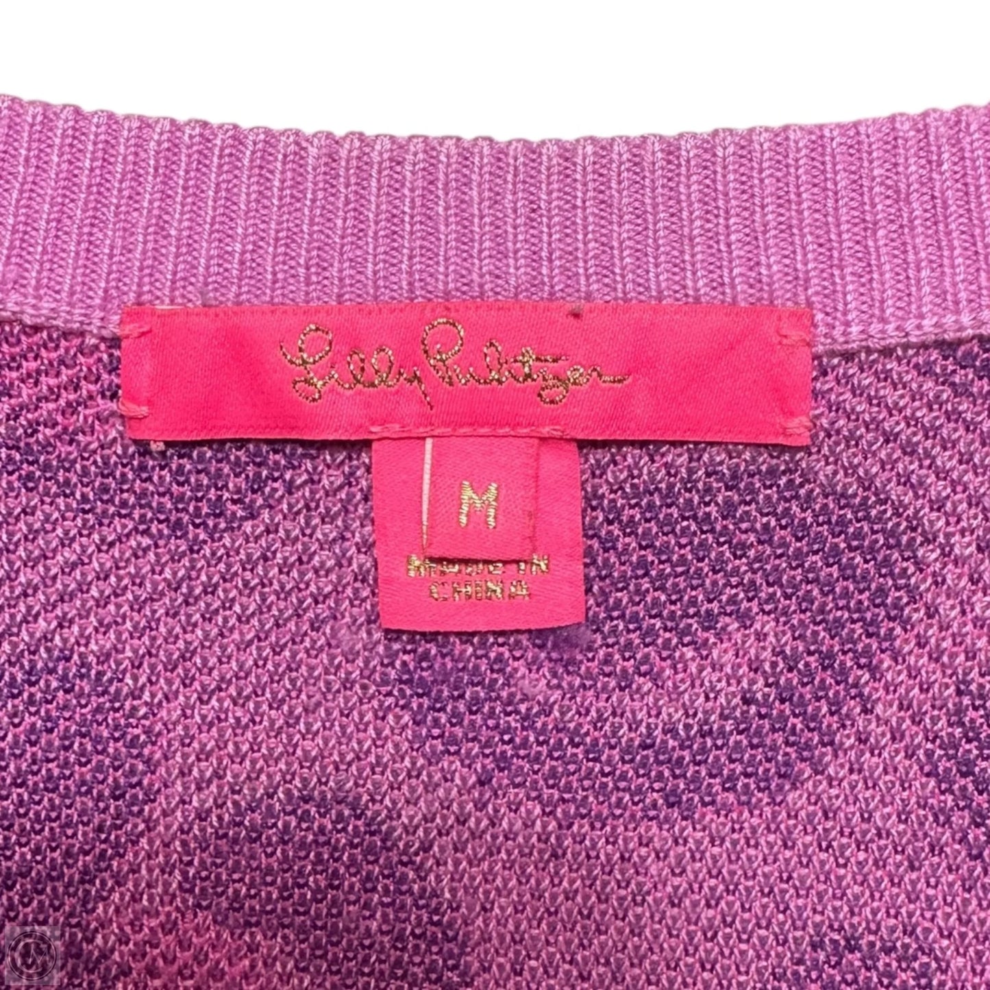 Sweater Designer By Lilly Pulitzer In Animal Print, Size: M