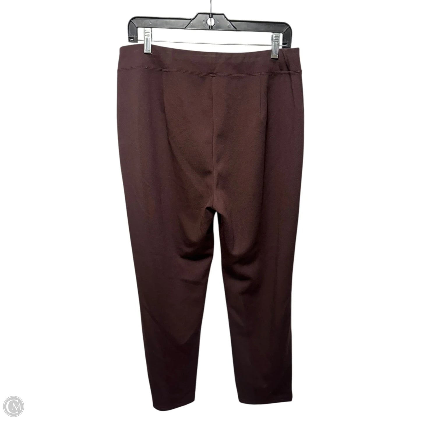 Pants Other By Eileen Fisher In Maroon, Size: L
