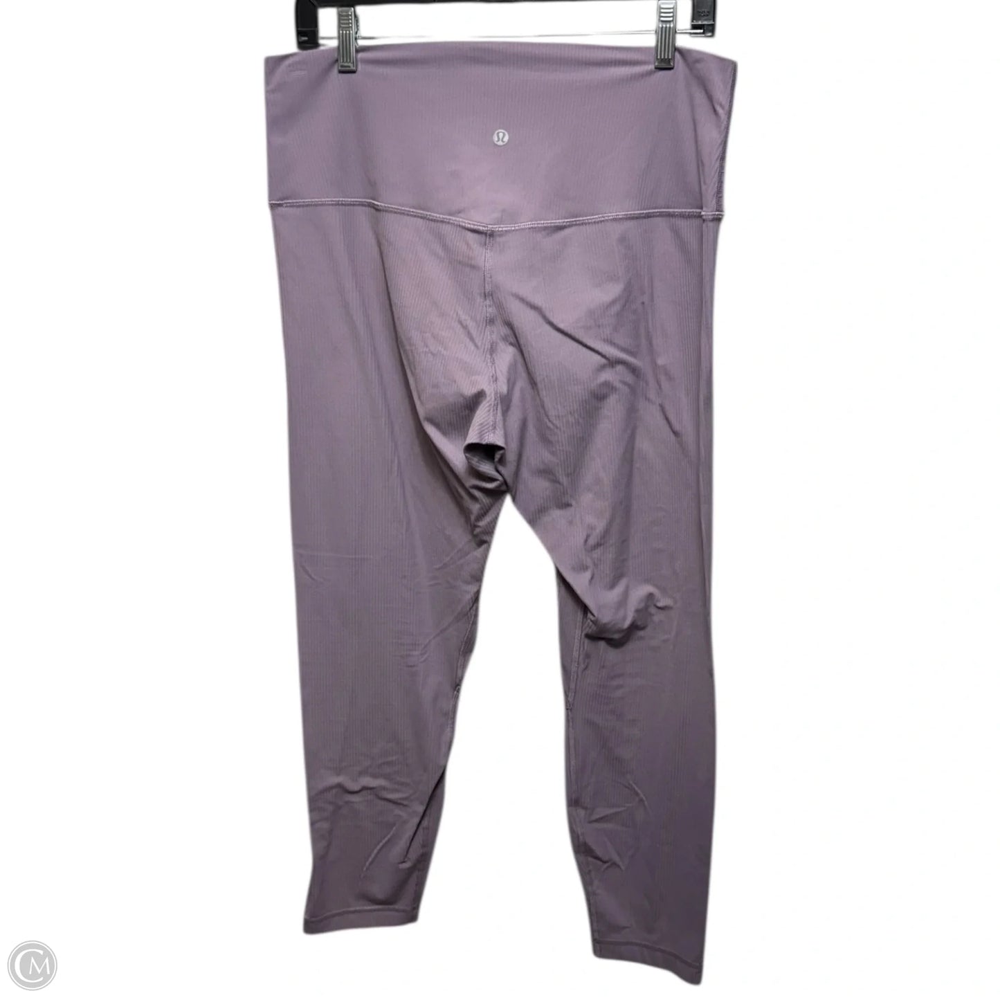 Athletic Leggings By Lululemon In Purple, Size: 14