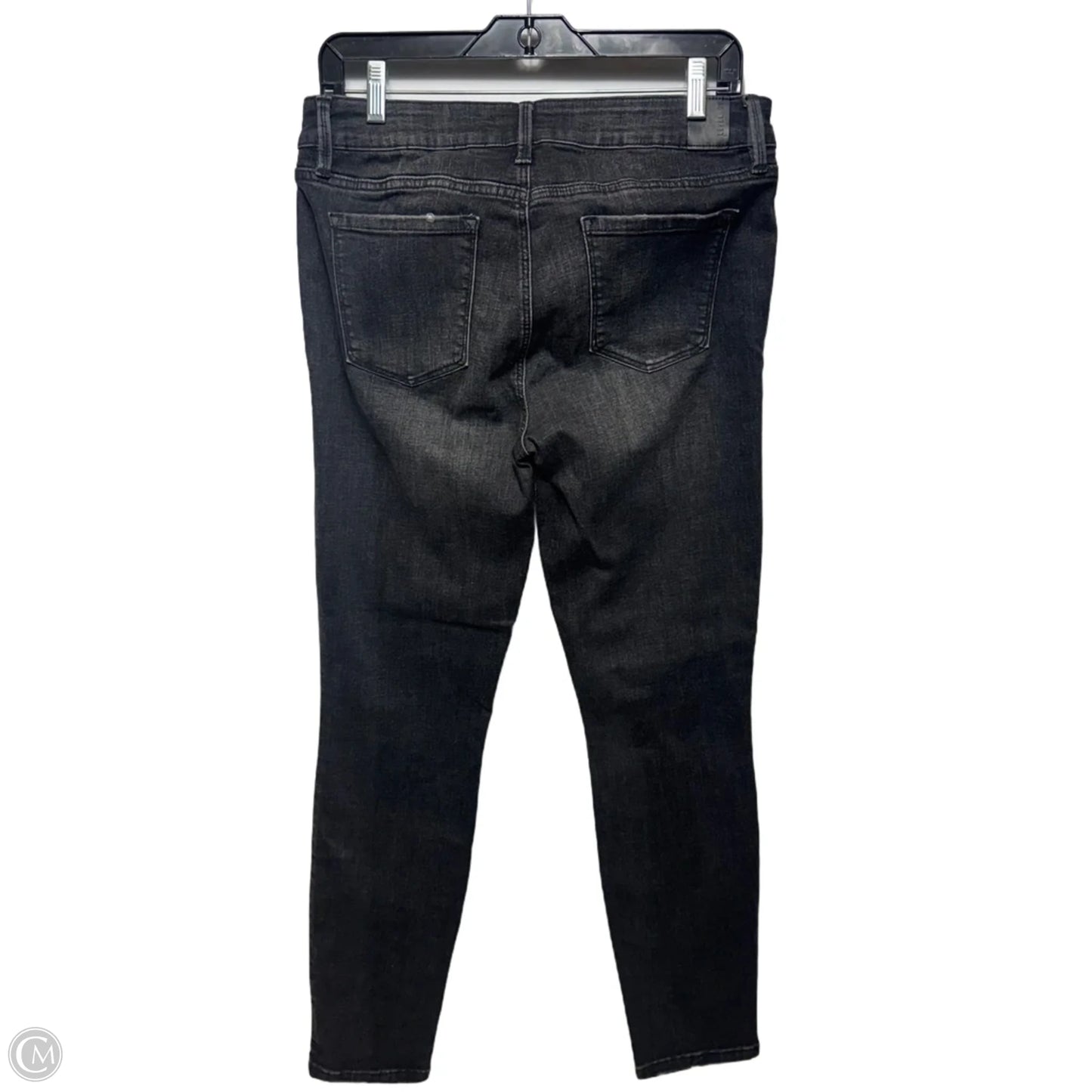 Jeans Skinny By Level 99 In Black, Size: 12