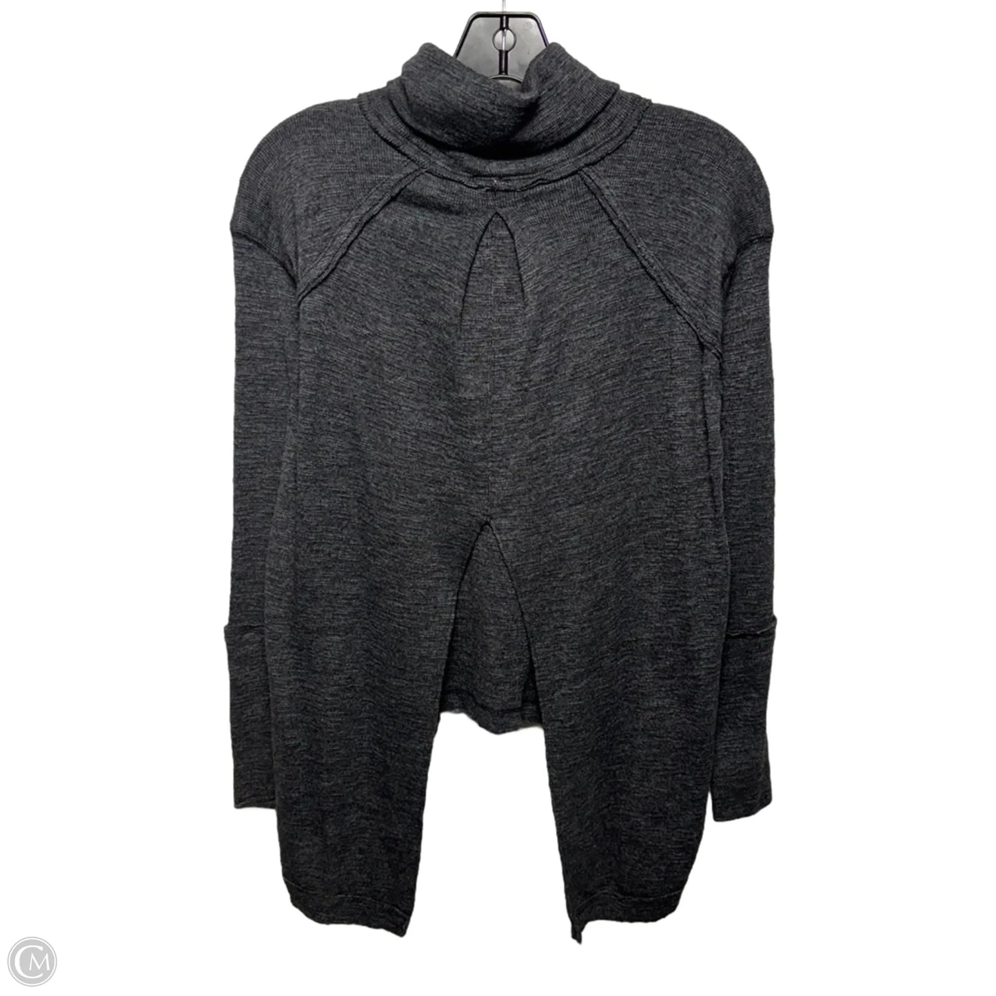 Split Back Sweater By We The Free In Grey, Size: Xs