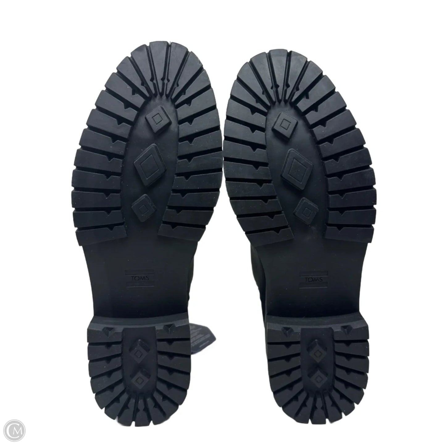 Dakota Boots Ankle Flats By Toms In Black, Size: 10