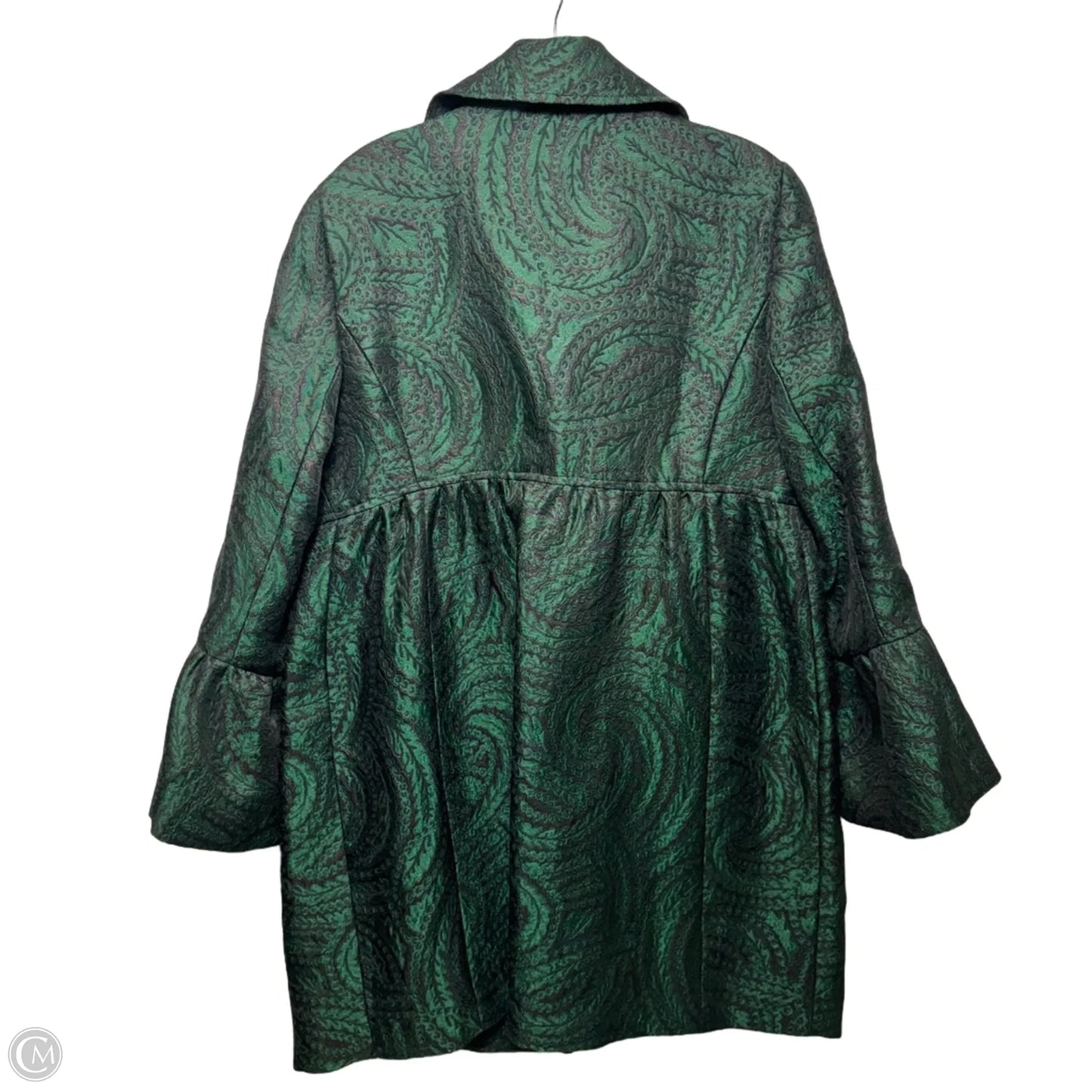 Jacquard Coat By Inc In Green, Size: M