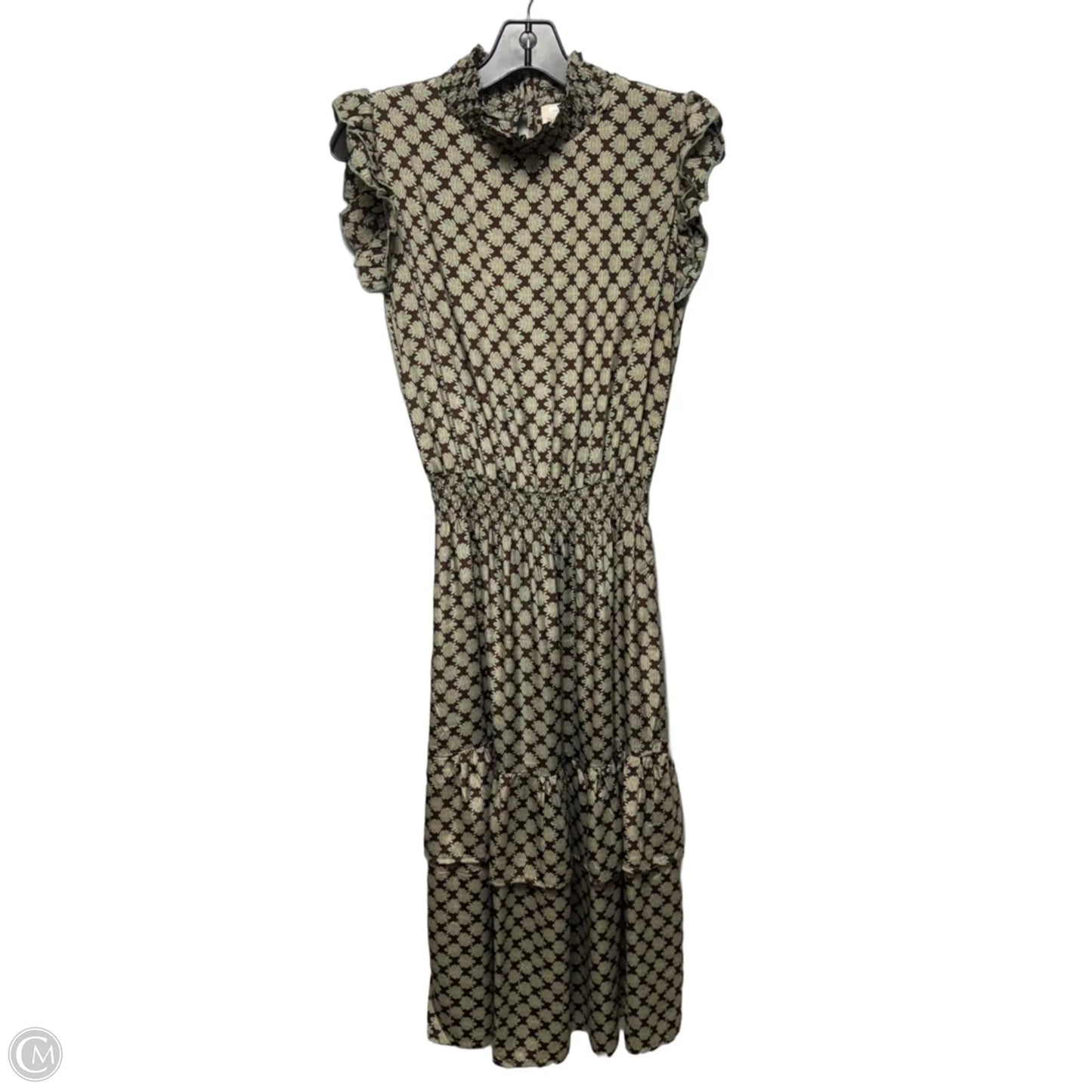 The Molly Dress By Perry Walker In Brown & Green, Size: 2
