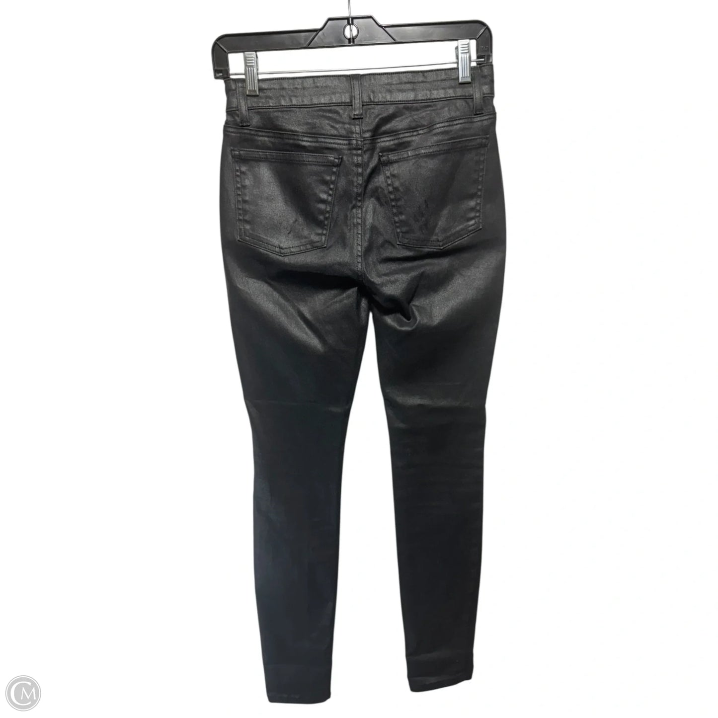 Coated Jeans Skinny By Eileen Fisher In Black, Size: 0