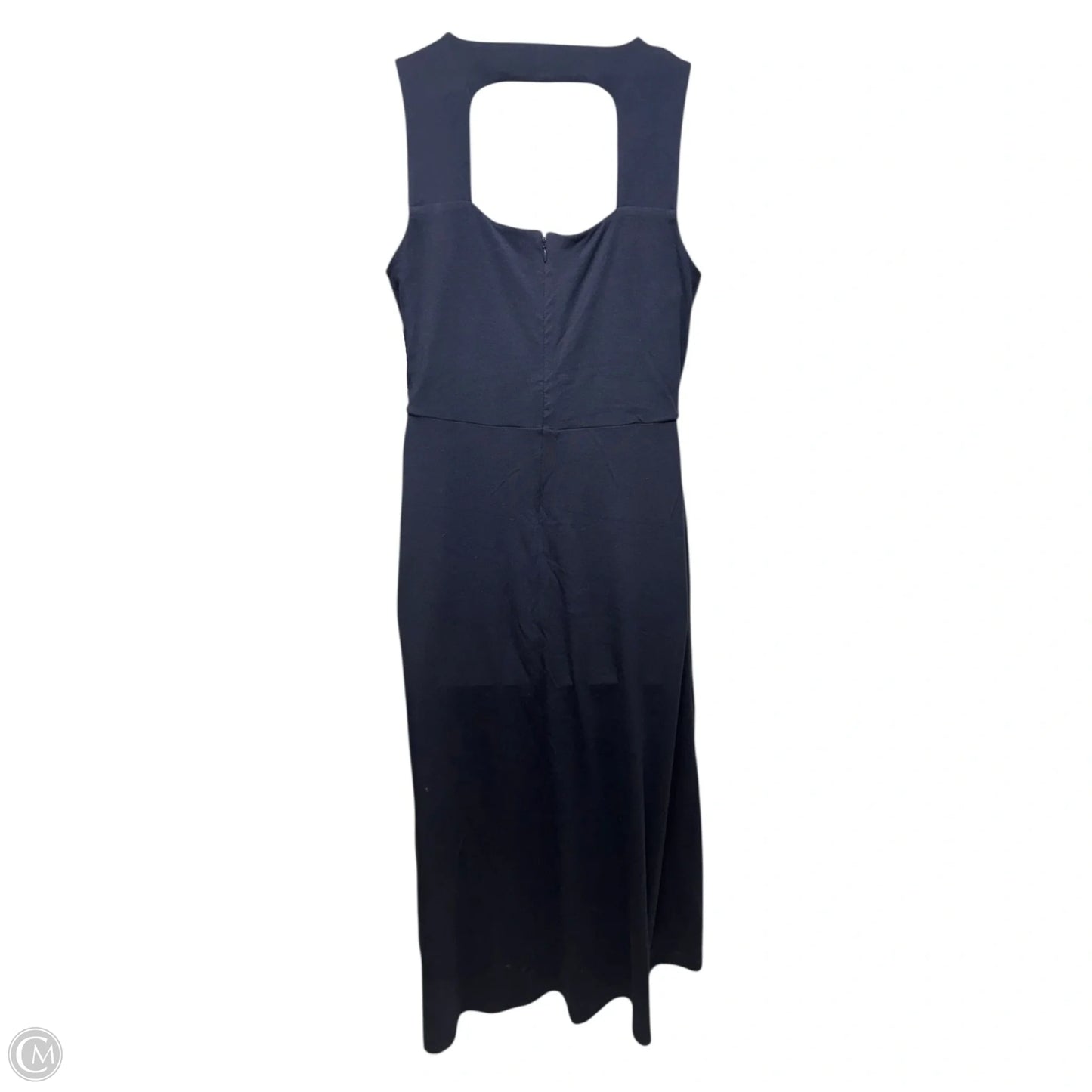 Dress Casual Maxi By Talbots In Navy, Size: L