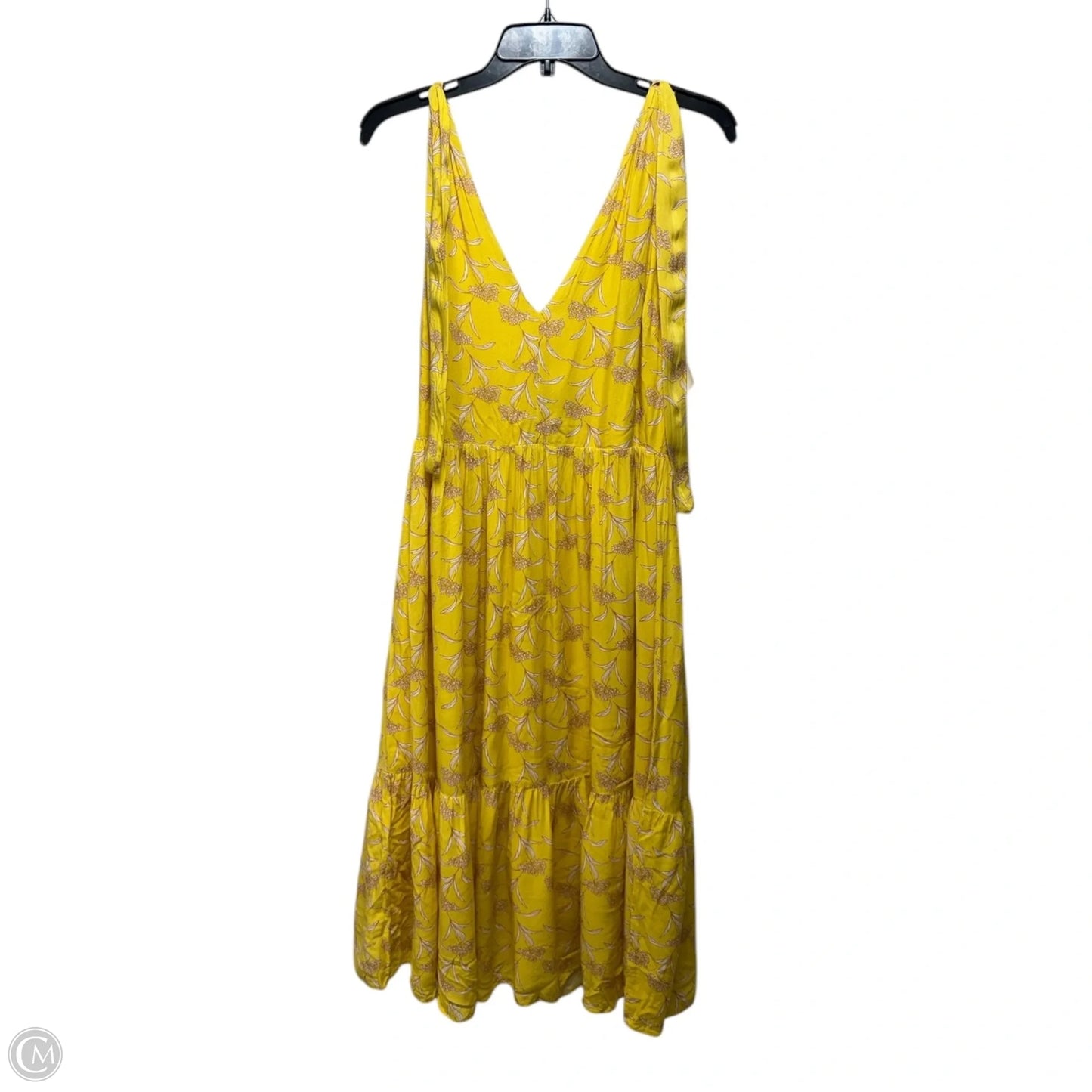 Dress Casual Maxi By Lucy Paris In Yellow, Size: M