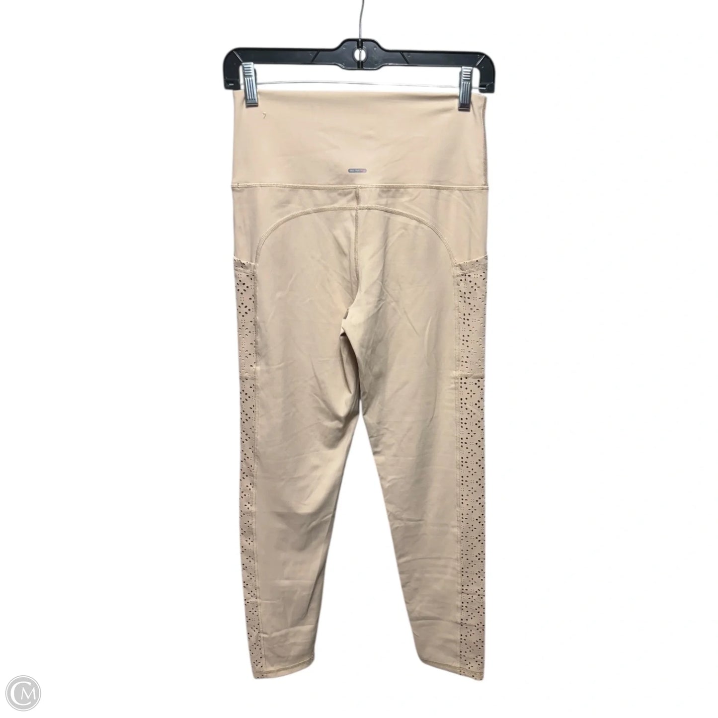 Athletic Leggings By Aerie In Tan, Size: L