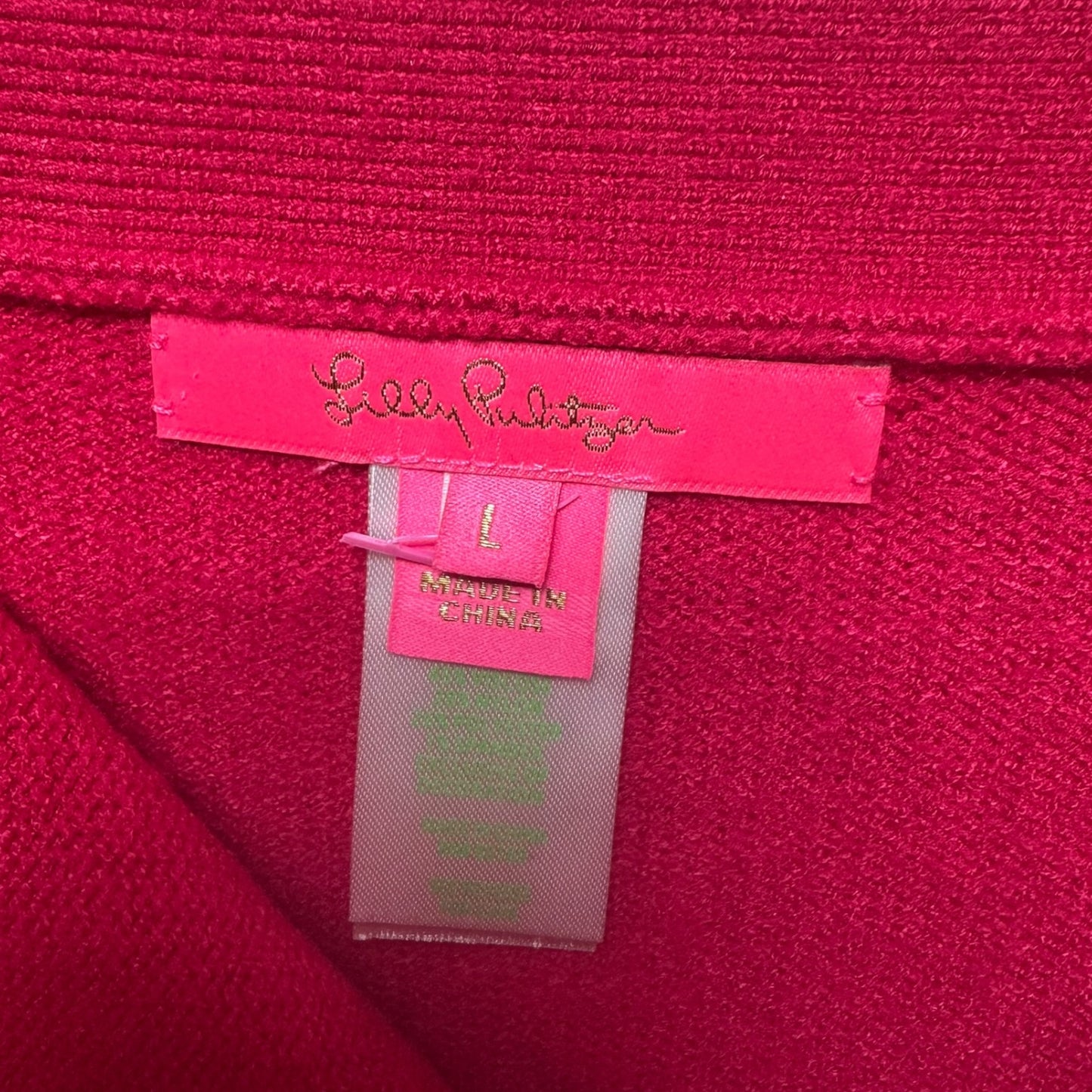 Lizona Sweater Skirt Designer By Lilly Pulitzer In Pink, Size: L