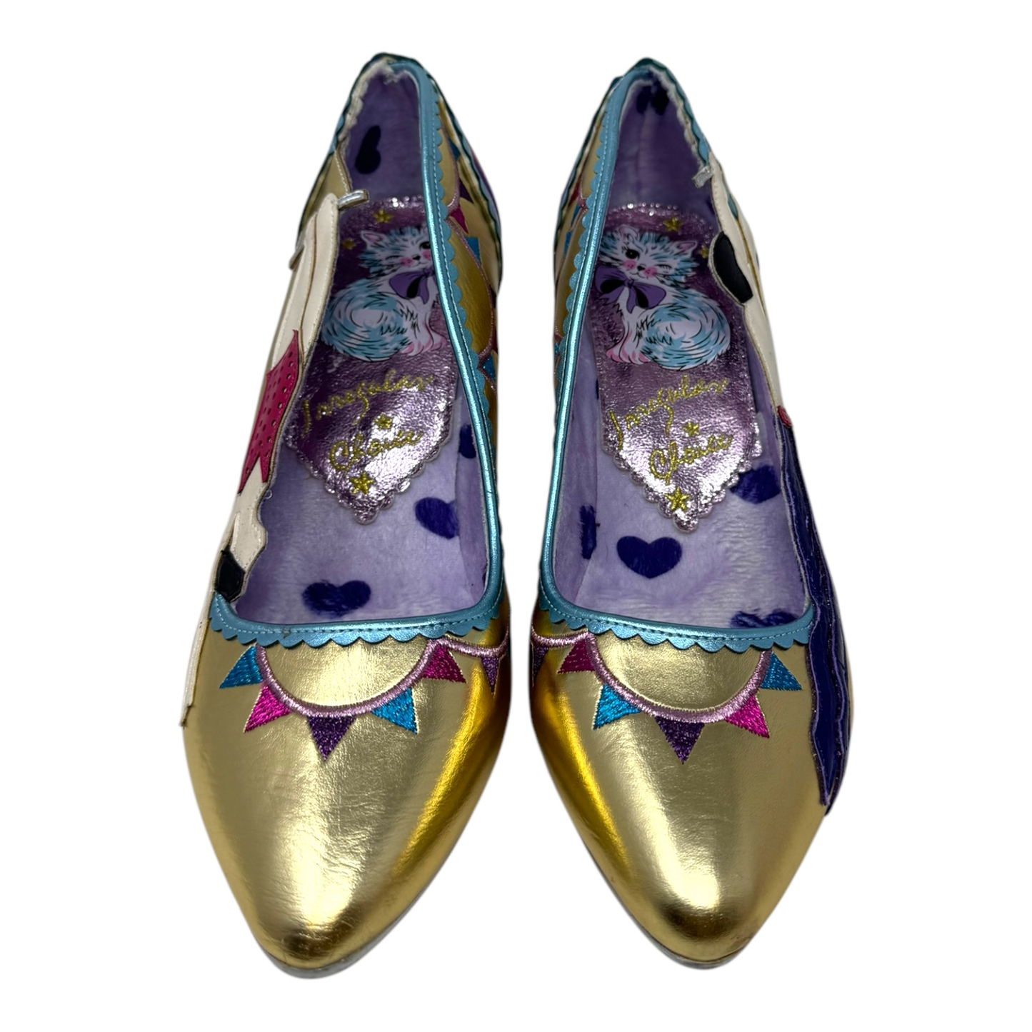 Easy Trapeezy Pumps By Irregular Choice Size: US 11/EU 42